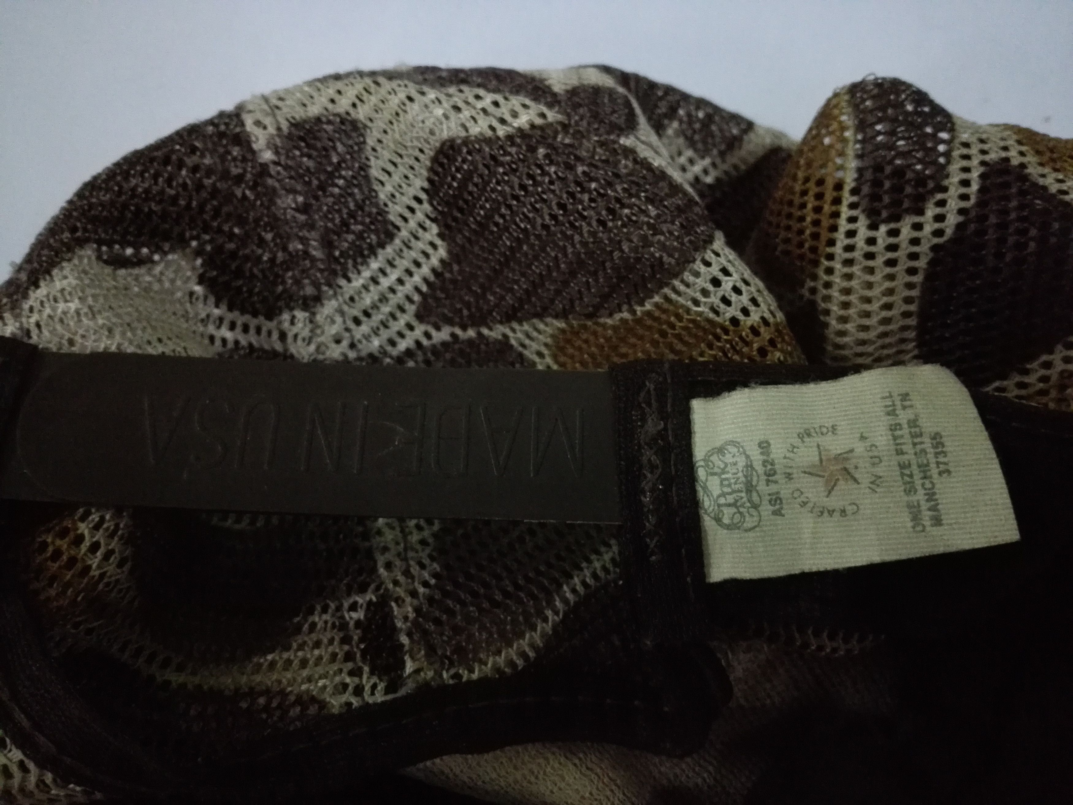 Other Vintage DESERT STORM USA CAMOUFLAGE Hat Size ONE SIZE - 5 Thumbnail
