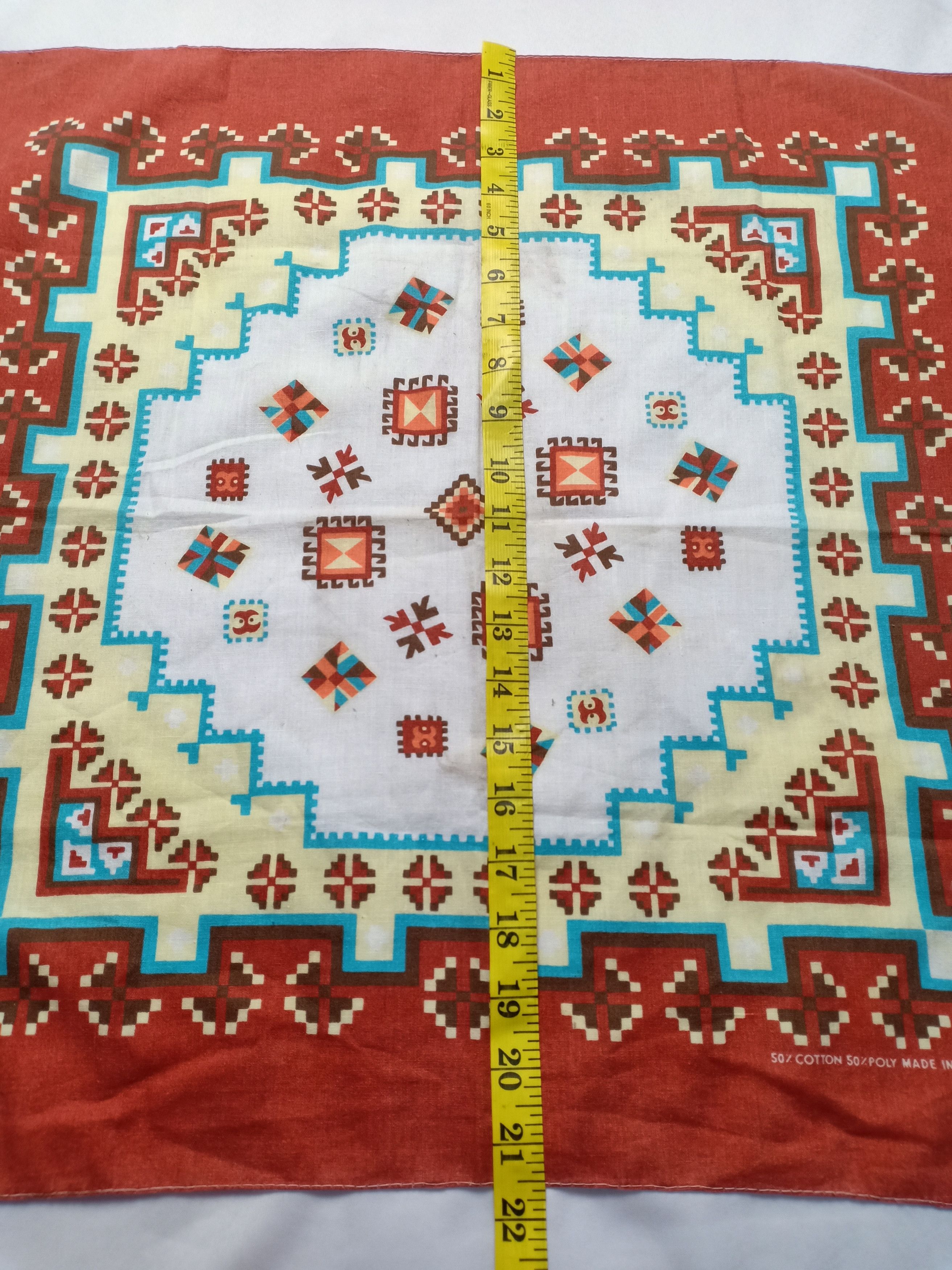Vintage Vintage USA Crafted with Pride America handkerchief bandana Size ONE SIZE - 5 Thumbnail