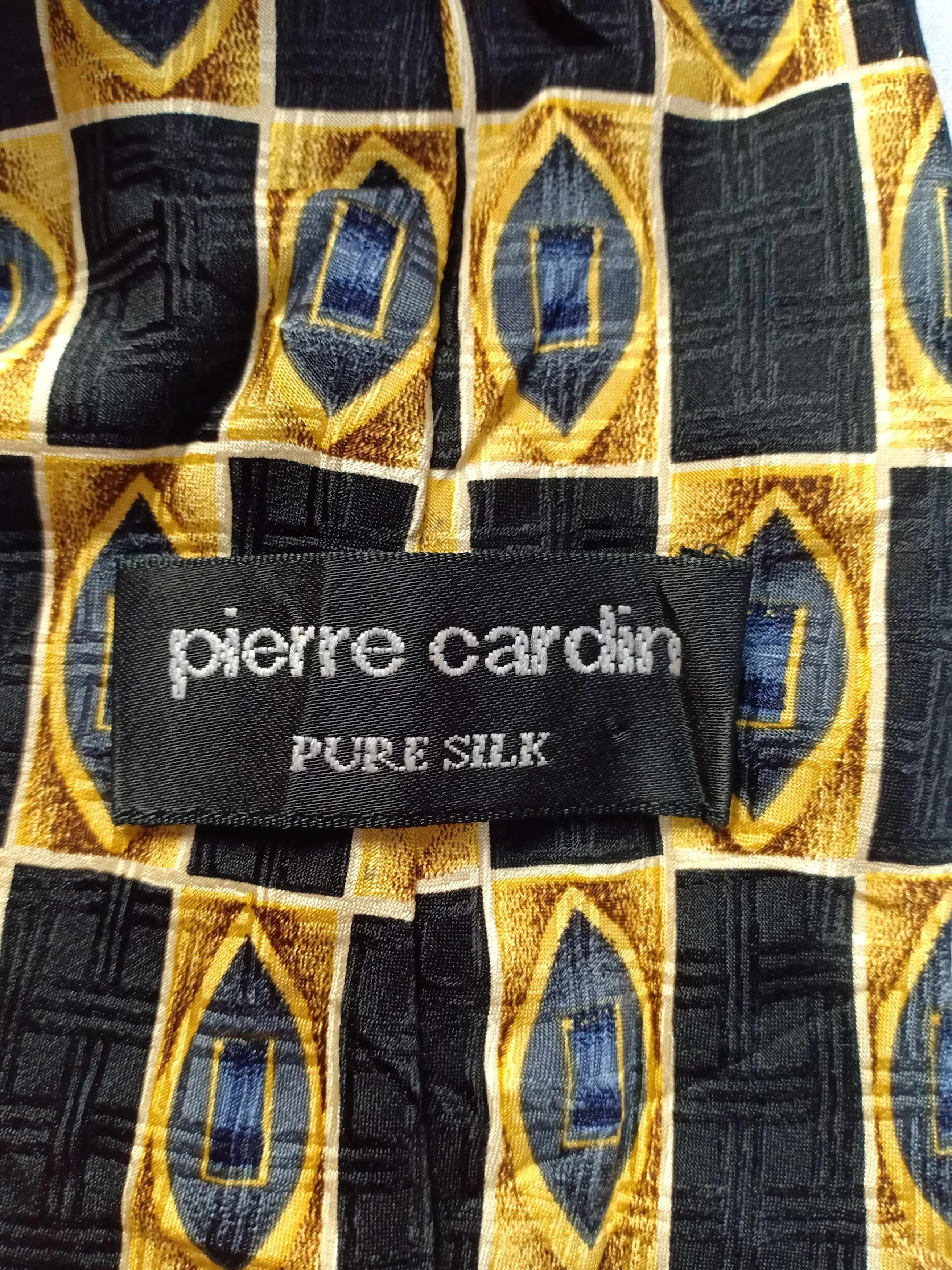 Pierre Cardin Pierre Cardin Neck Tie Pure Silk Luxury Office Student Size ONE SIZE - 3 Thumbnail