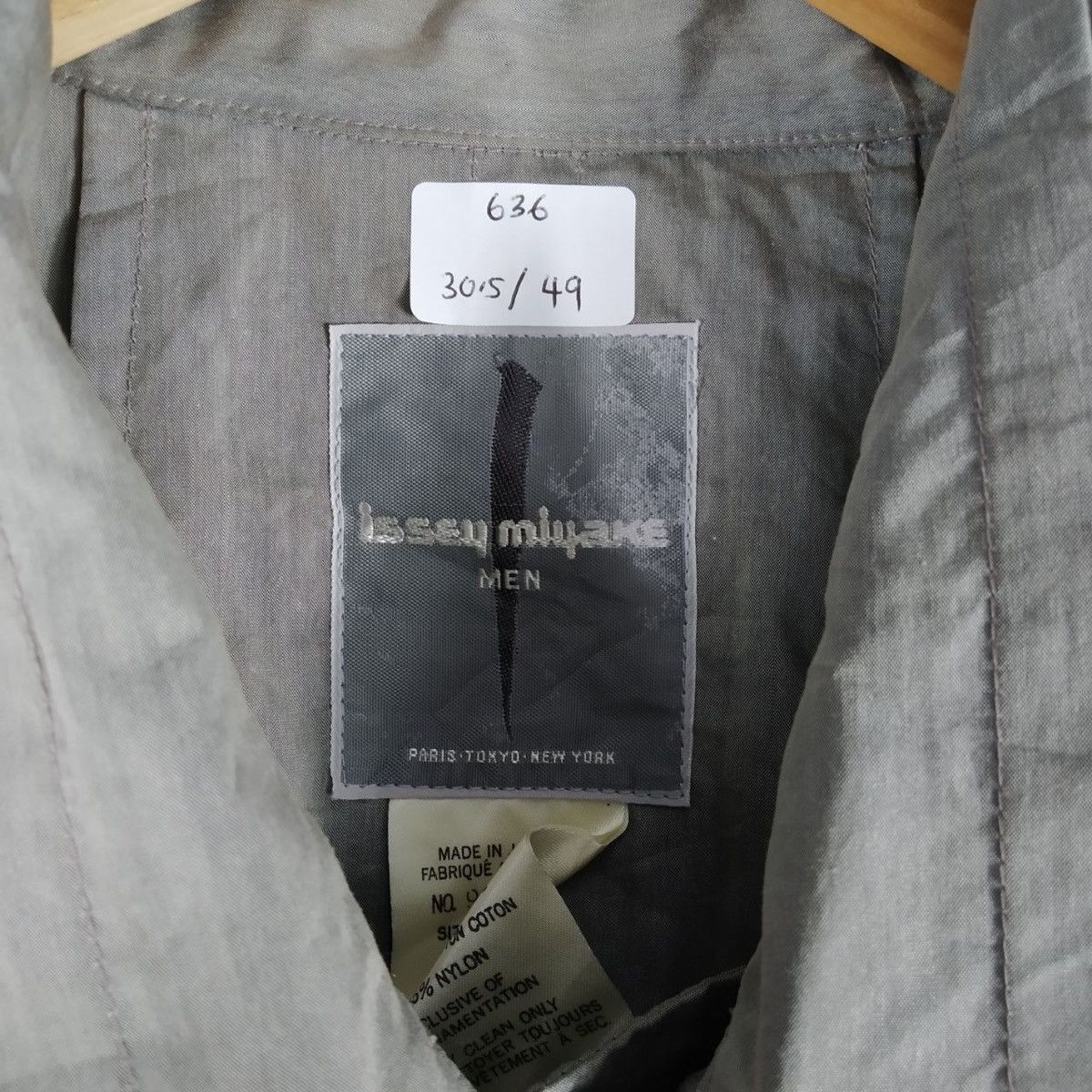 Issey Miyake Vintage ISSEY MIYAKE Men Long Coat Japanese Brand Size US XL / EU 56 / 4 - 3 Thumbnail