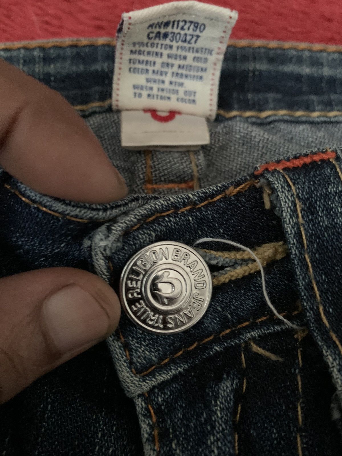 True Religion TRUE RELIGION SKINNY JEANS DISTRESSED Size 28" / US 6 / IT 42 - 6 Thumbnail