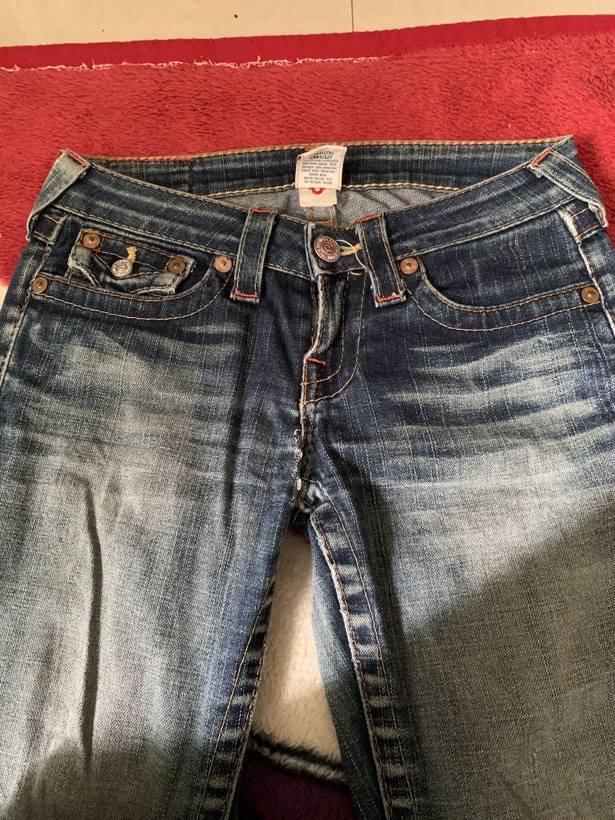 True Religion TRUE RELIGION SKINNY JEANS DISTRESSED Size 28" / US 6 / IT 42 - 5 Thumbnail