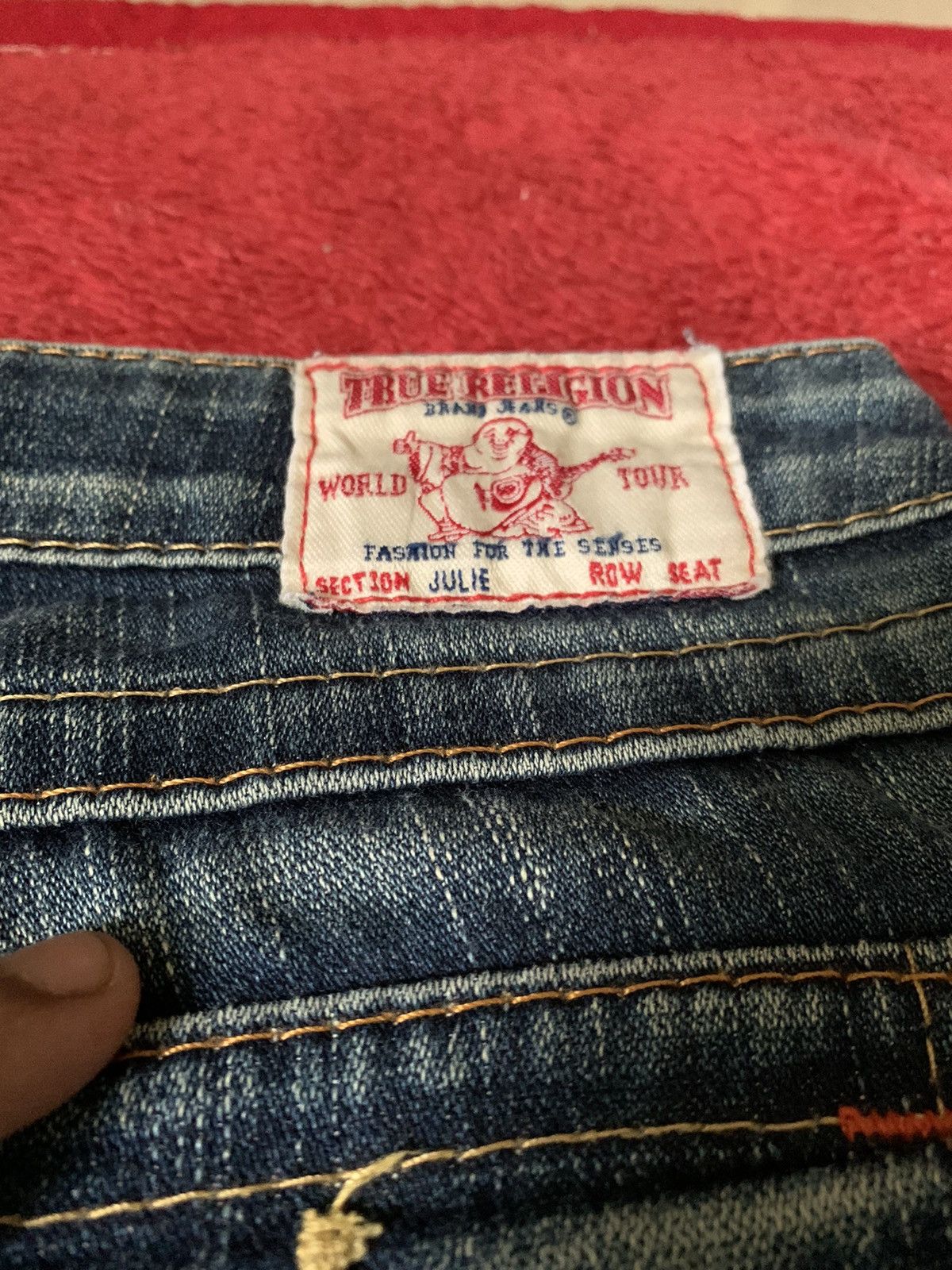 True Religion TRUE RELIGION SKINNY JEANS DISTRESSED Size 28" / US 6 / IT 42 - 12 Thumbnail