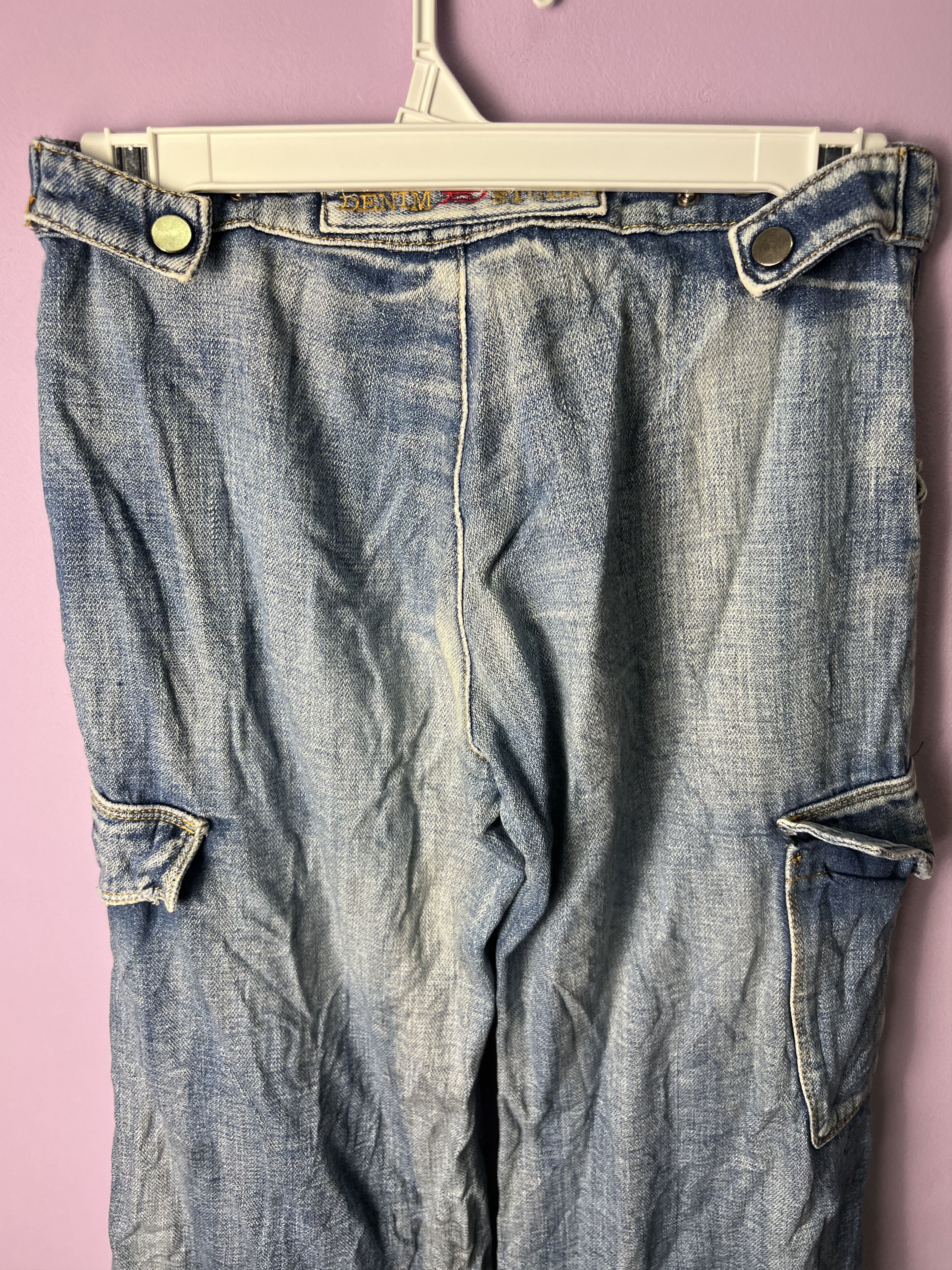 Other 🔥Denim Studio Bondage Cargo Wide Leg Pants Size 28" / US 6 / IT 42 - 12 Thumbnail