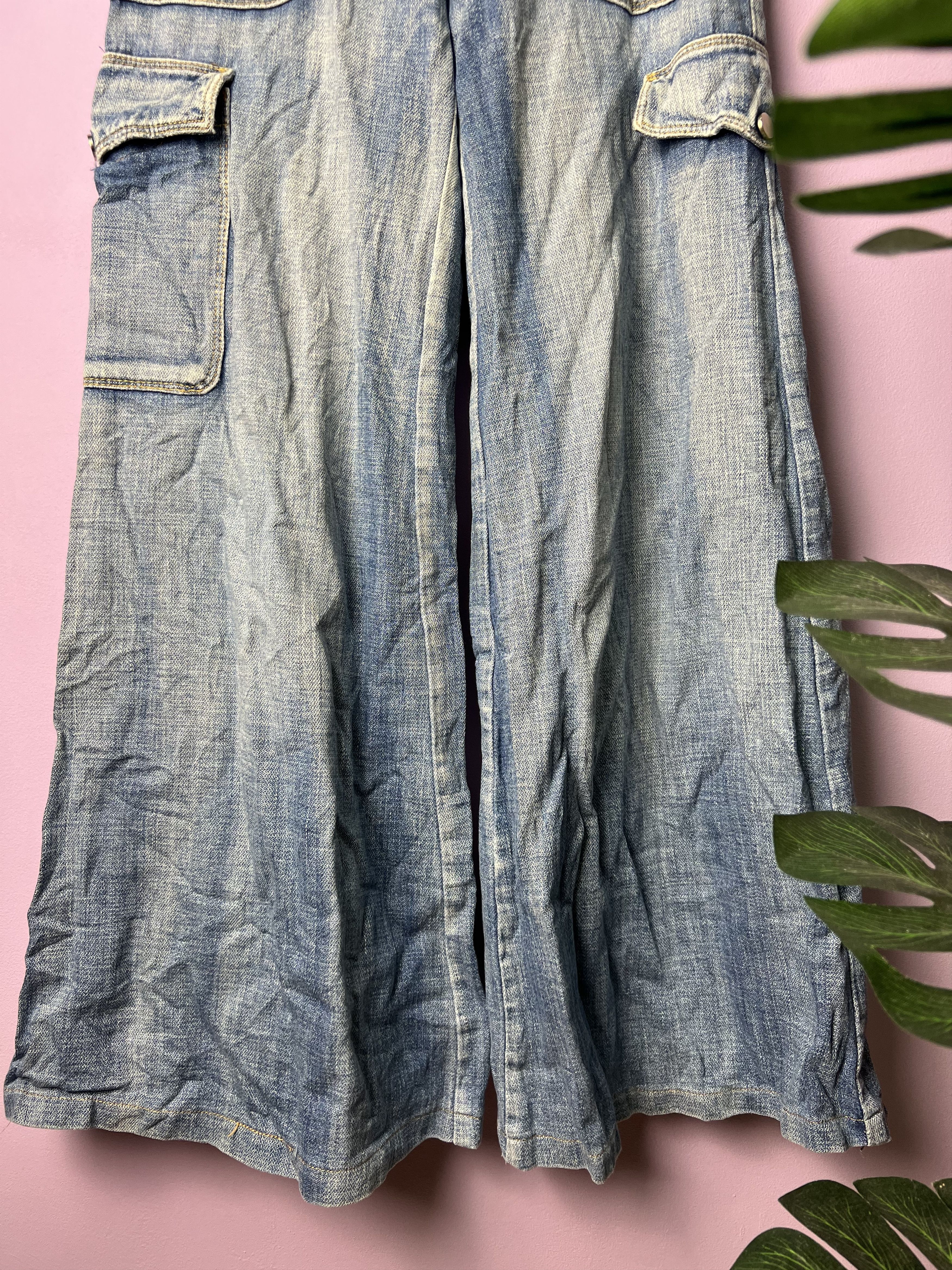 Other 🔥Denim Studio Bondage Cargo Wide Leg Pants Size 28" / US 6 / IT 42 - 7 Thumbnail