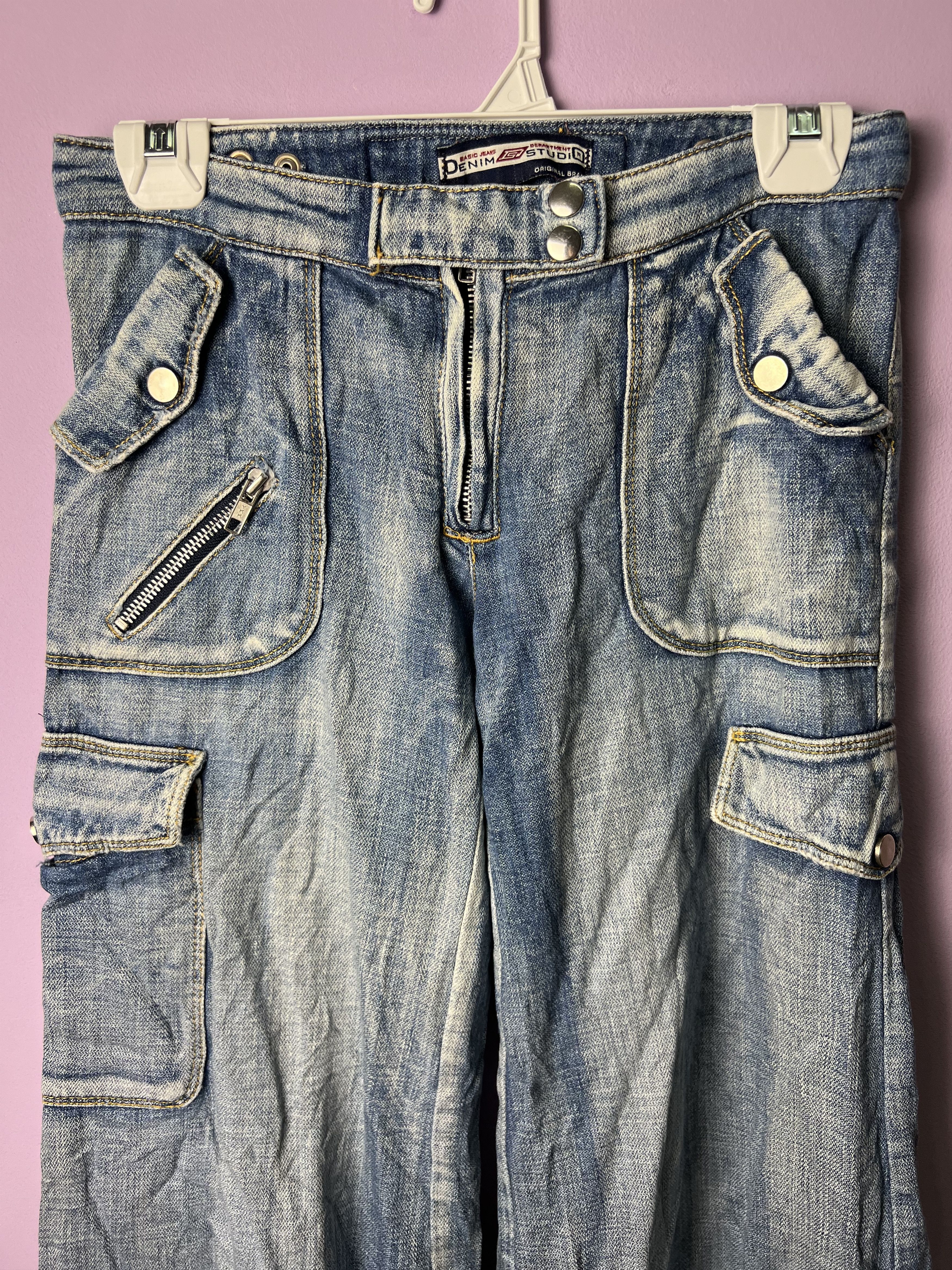 Other 🔥Denim Studio Bondage Cargo Wide Leg Pants Size 28" / US 6 / IT 42 - 5 Thumbnail