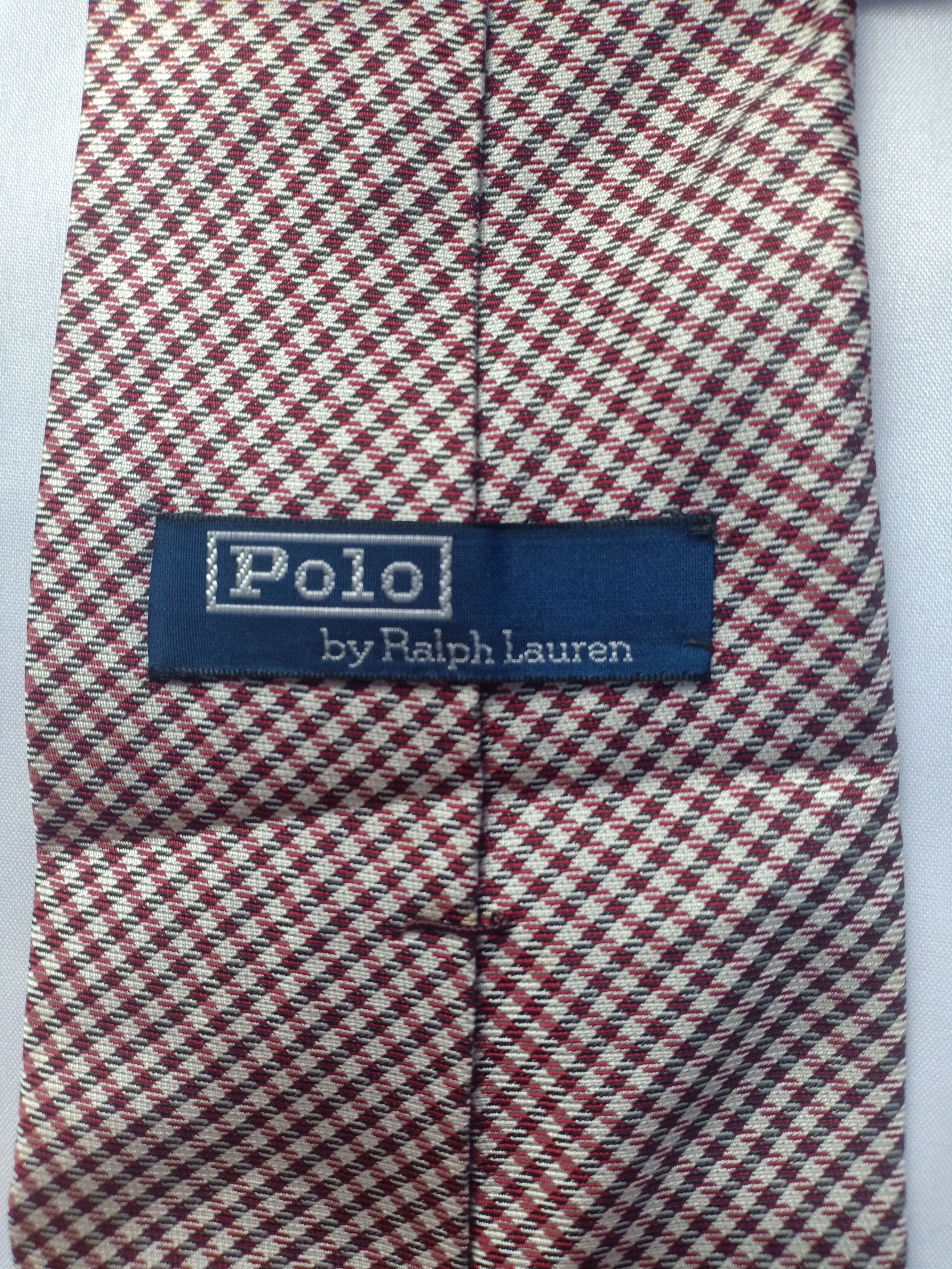 Polo Ralph Lauren Ralph Lauren Make By Hand Neck Tie Smart Casual Size ONE SIZE - 2 Thumbnail