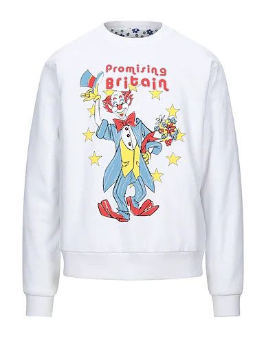 Martine Rose Sweatshirts In White Size US M / EU 48-50 / 2 - 1 Thumbnail