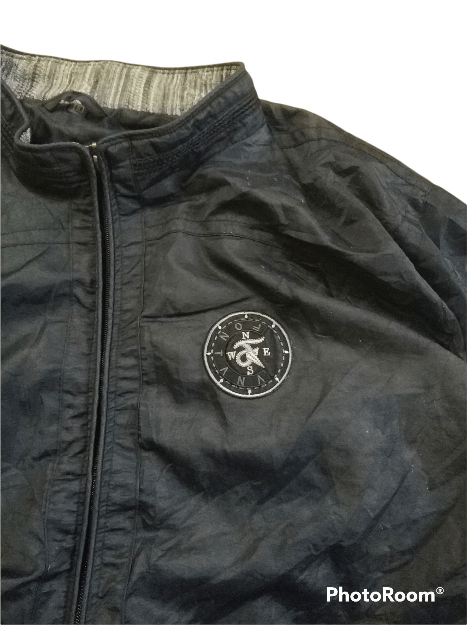 Japanese Brand 🔥Black Fontana Zipper Jacket Size US XL / EU 56 / 4 - 8 Thumbnail