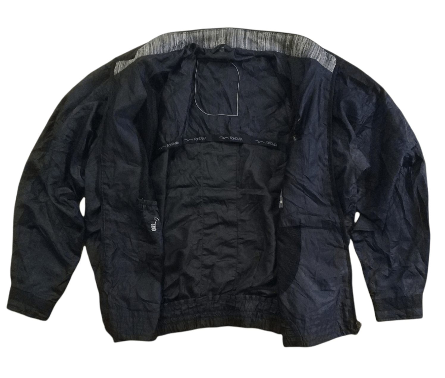Japanese Brand 🔥Black Fontana Zipper Jacket Size US XL / EU 56 / 4 - 2 Thumbnail