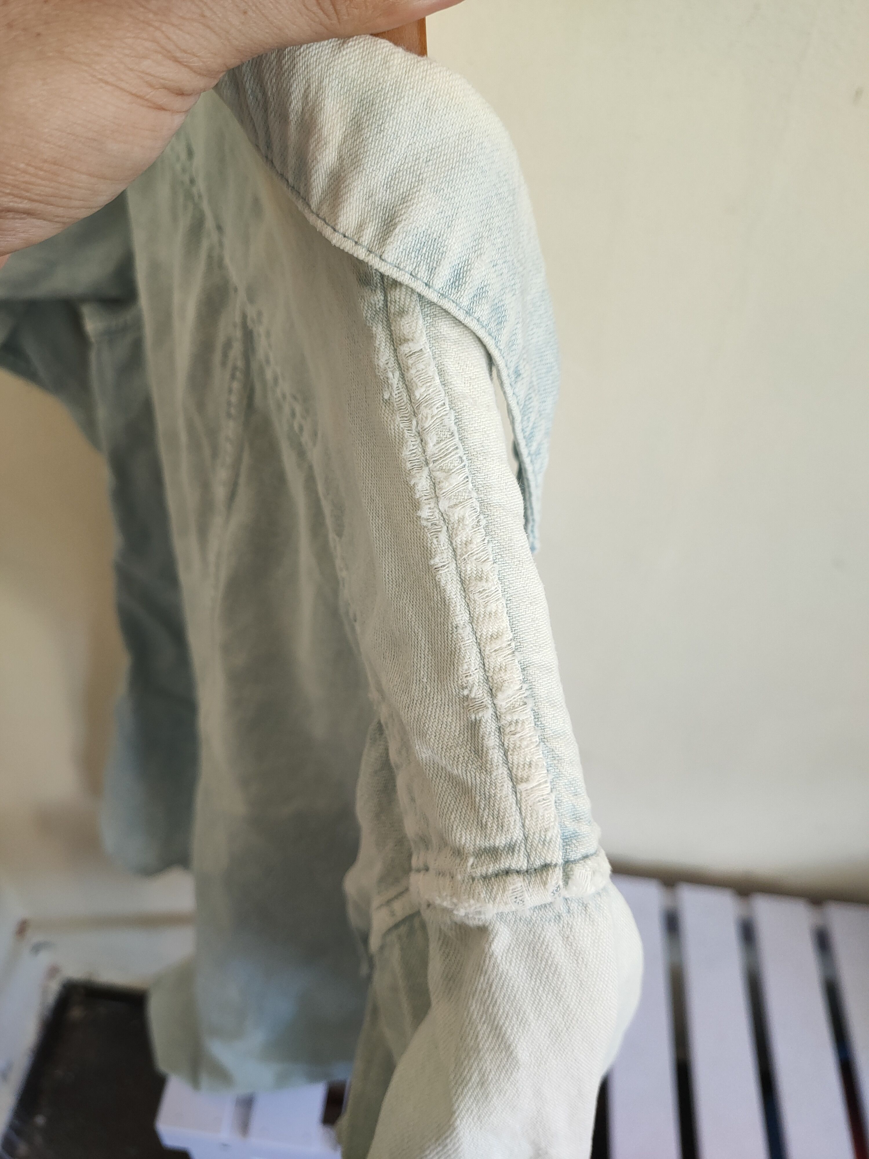 Kapital × Vintage Vintage Kapital Denim long sleeve Rare Design Size US XS / EU 42 / 0 - 8 Thumbnail