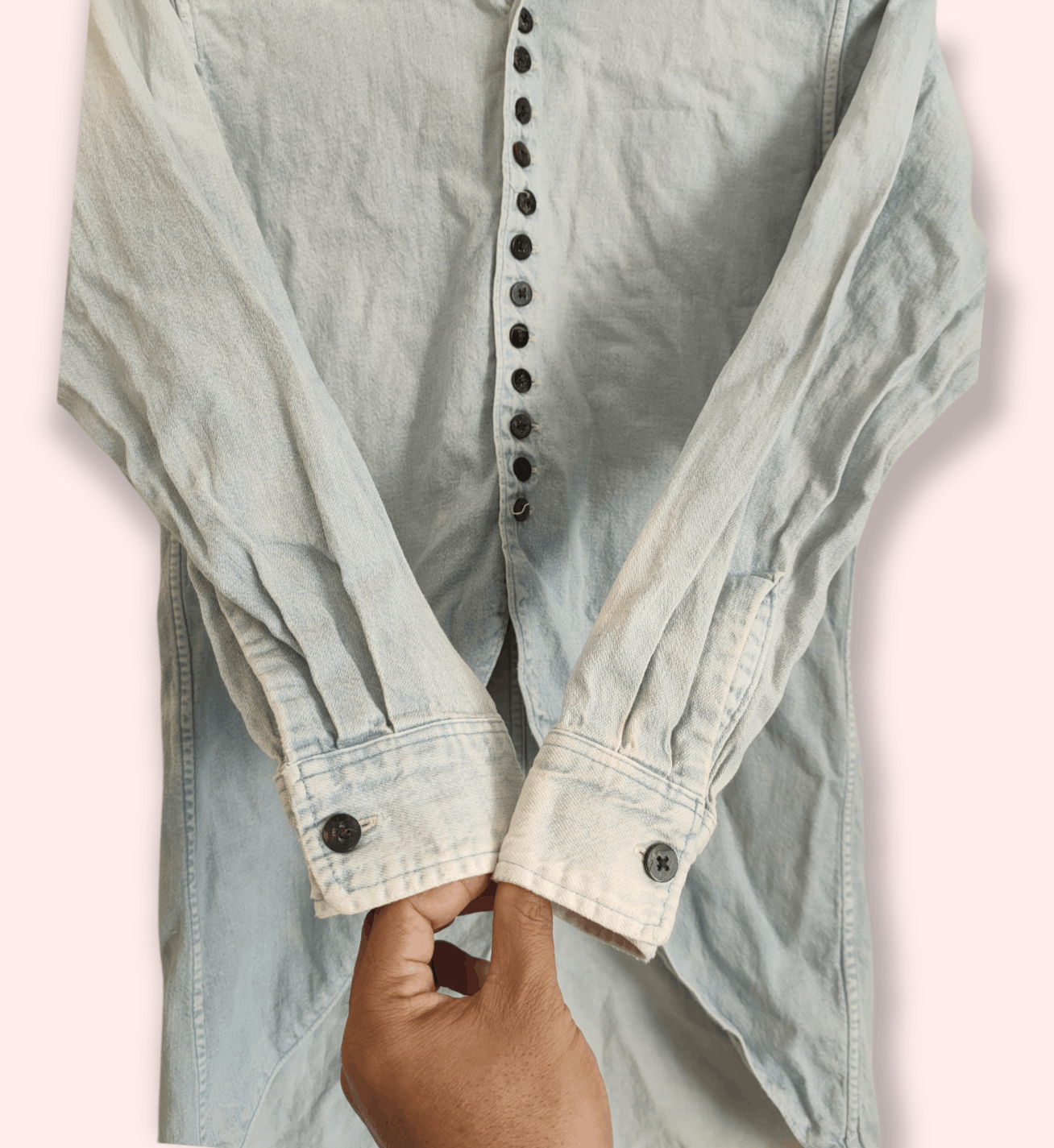 Kapital × Vintage Vintage Kapital Denim long sleeve Rare Design Size US XS / EU 42 / 0 - 5 Thumbnail