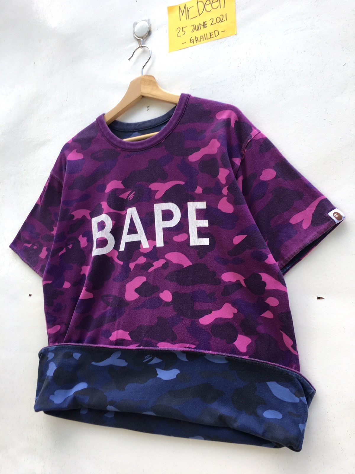 Bape Color Camo Reversible Tee Size US L / EU 52-54 / 3 - 5 Thumbnail