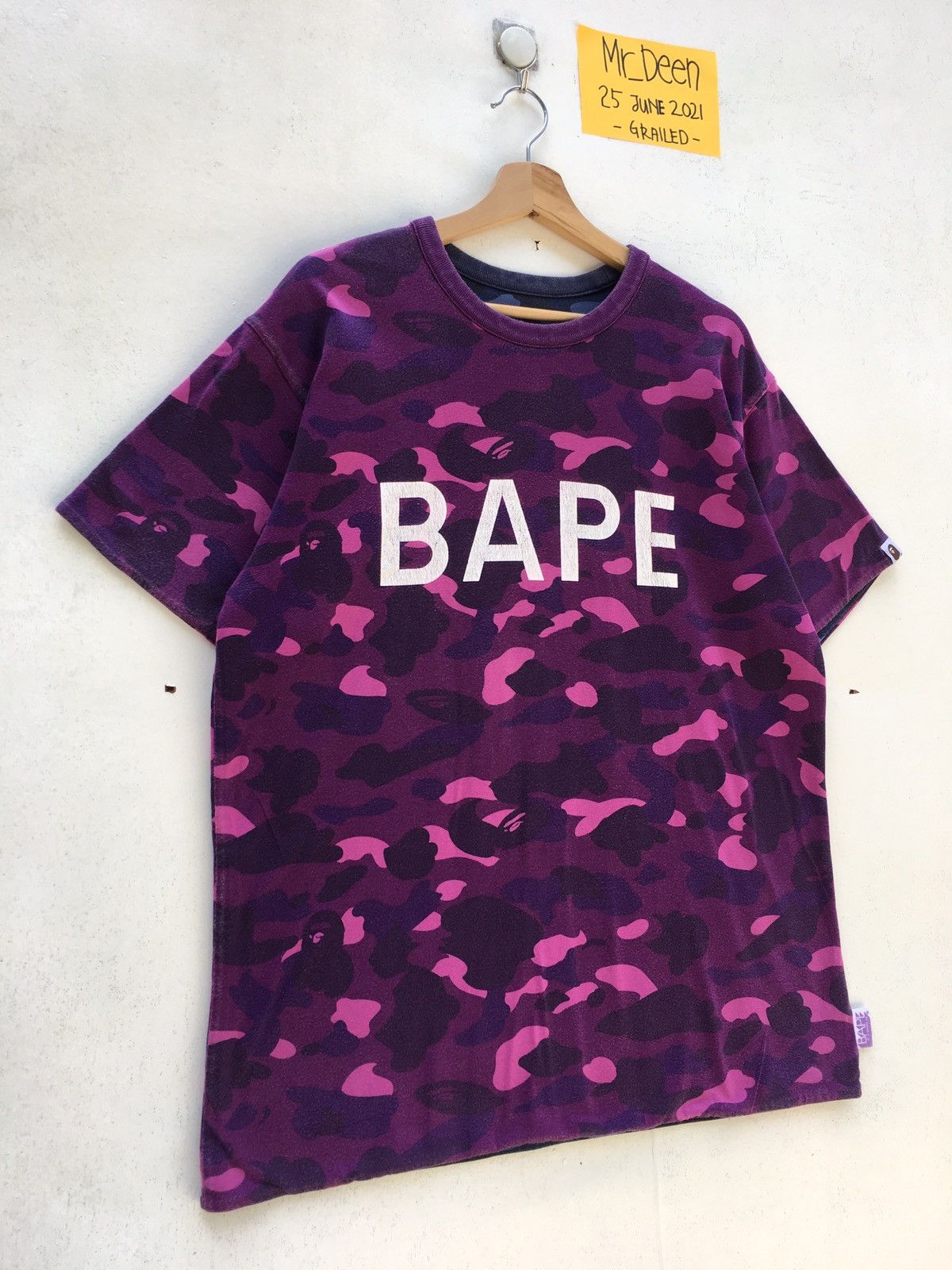 Bape Color Camo Reversible Tee Size US L / EU 52-54 / 3 - 1 Thumbnail