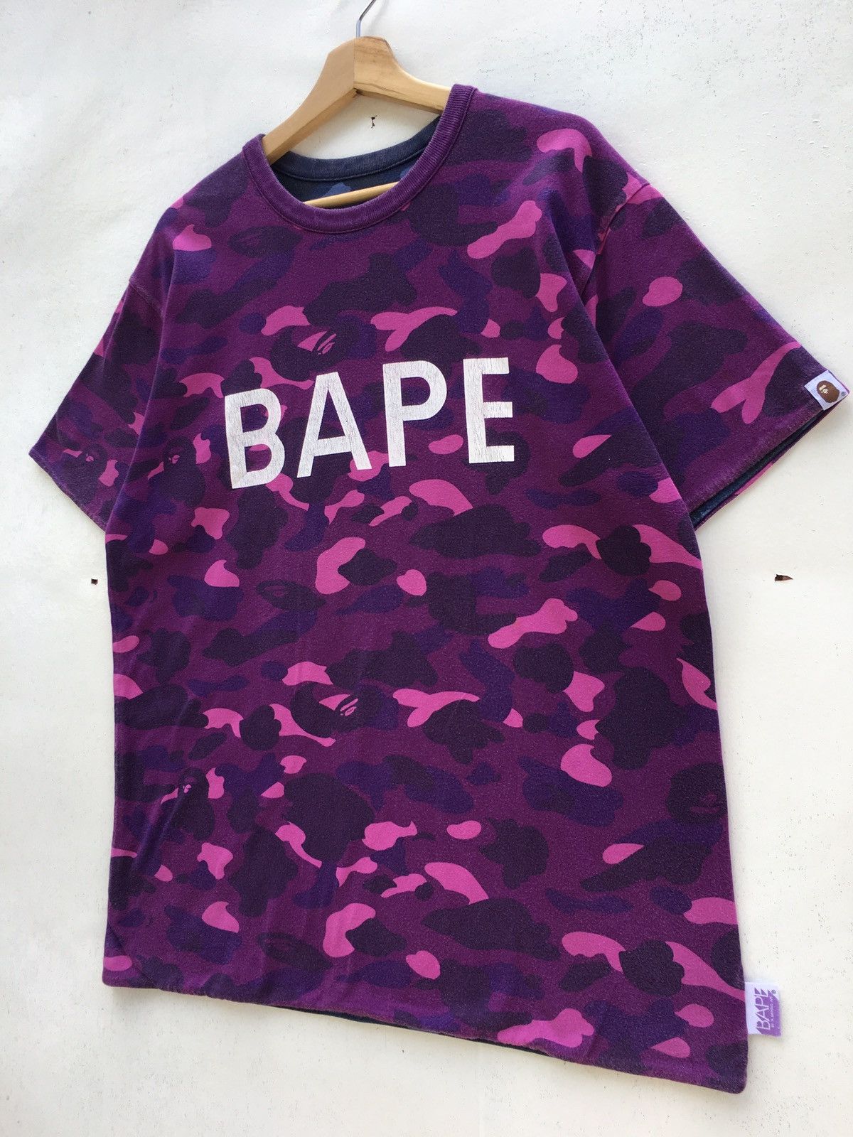 Bape Color Camo Reversible Tee Size US L / EU 52-54 / 3 - 2 Thumbnail