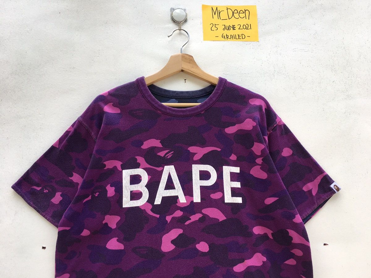 Bape Color Camo Reversible Tee Size US L / EU 52-54 / 3 - 3 Thumbnail