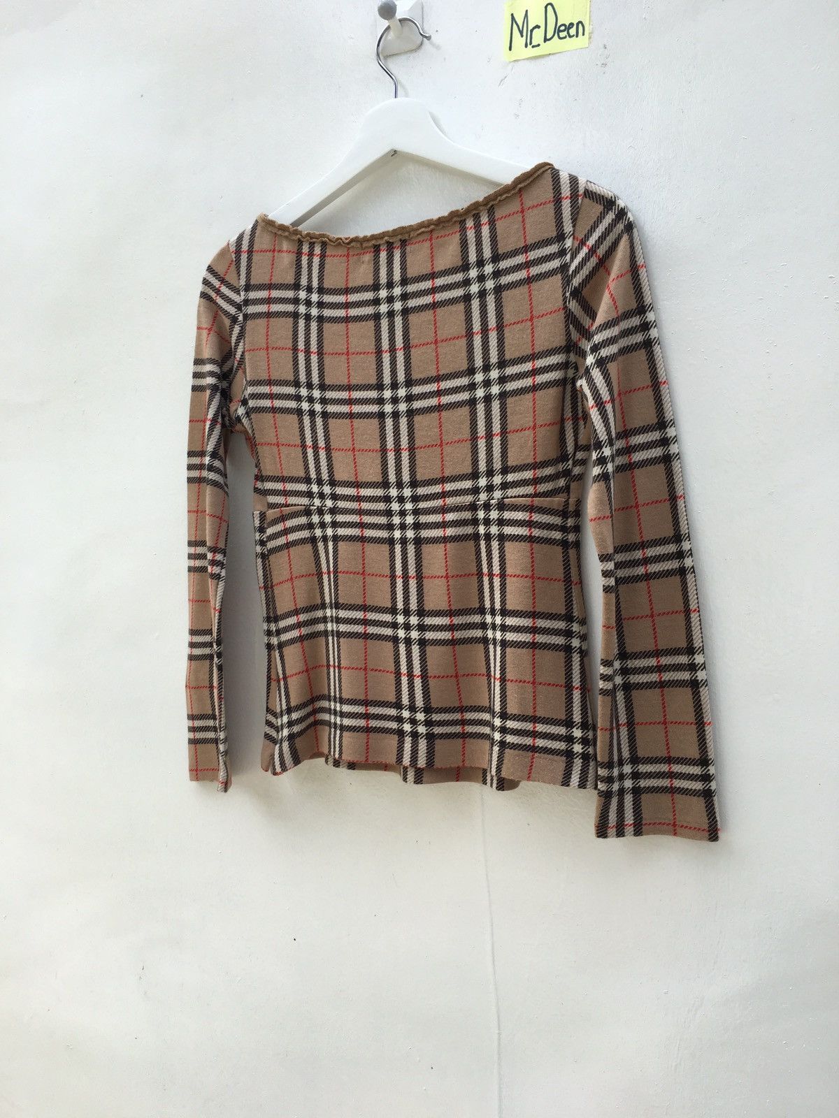 Burberry Vintage Burberry London Nova Check Long sleeve Top Size S / US 4 / IT 40 - 8 Thumbnail