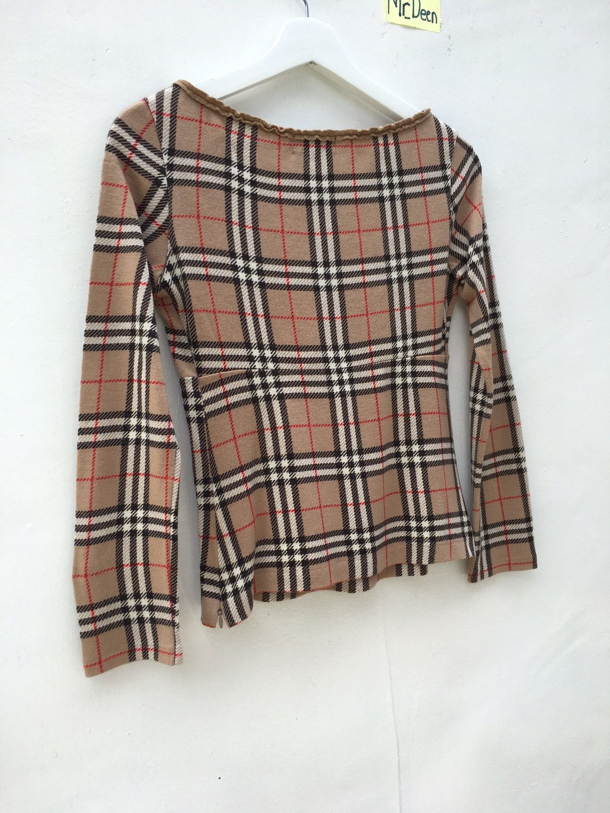 Burberry Vintage Burberry London Nova Check Long sleeve Top Size S / US 4 / IT 40 - 7 Thumbnail