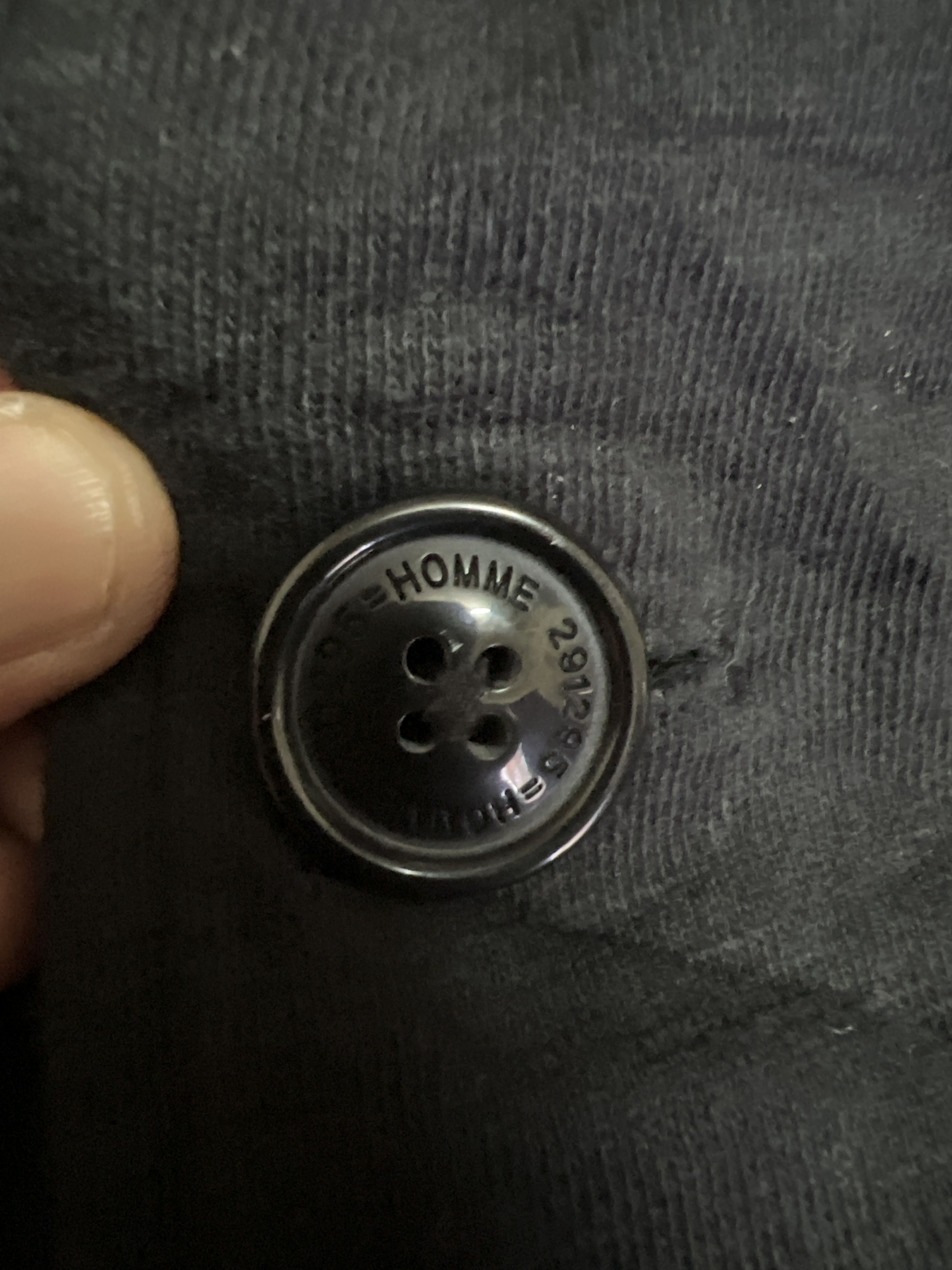 Japanese Brand 🔥291295 Homme Japanese Brand Button Jackets Size US S / EU 44-46 / 1 - 10 Thumbnail