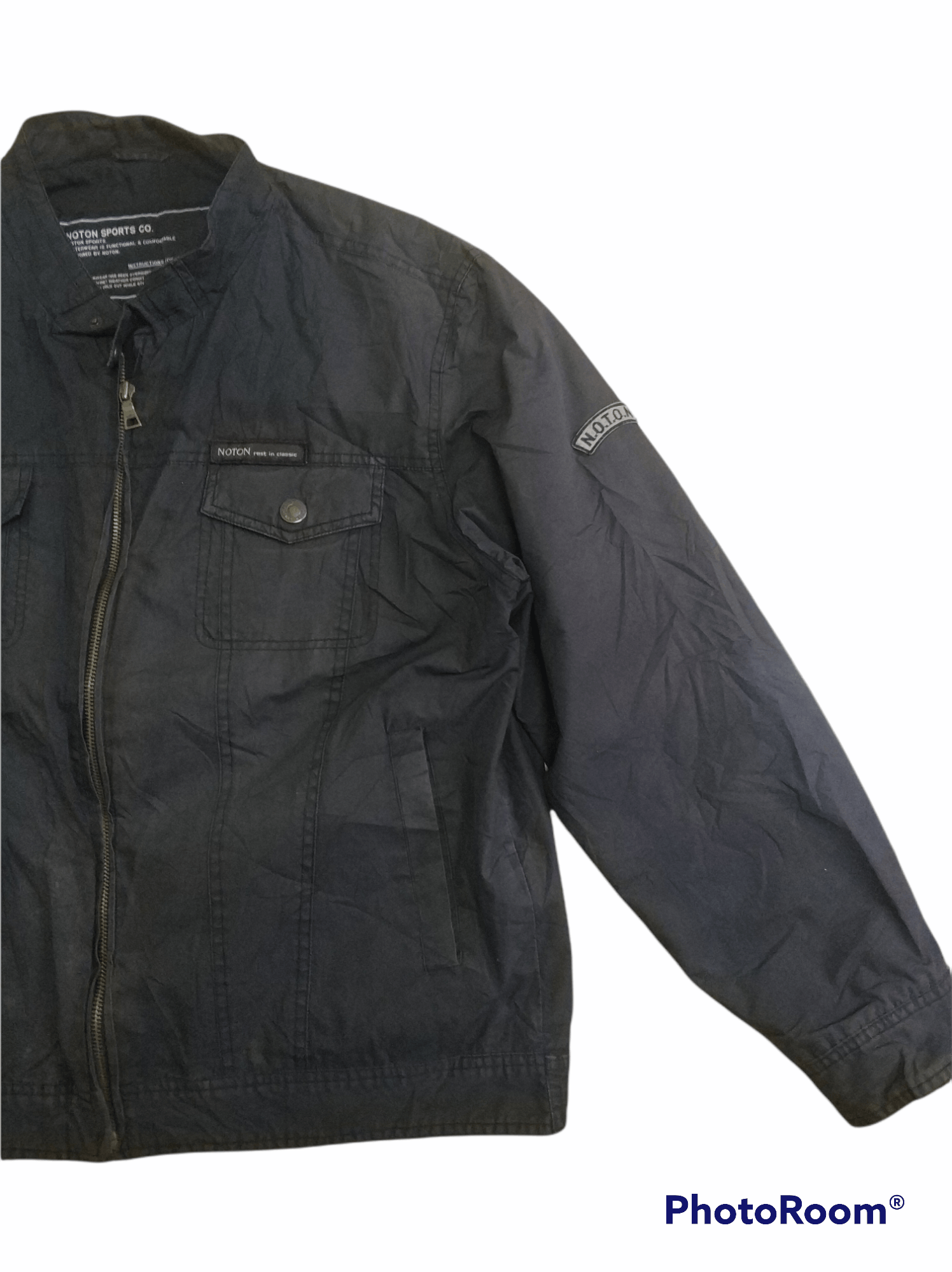 Japanese Brand 🔥Noton Zipper Jacket Size US M / EU 48-50 / 2 - 3 Thumbnail