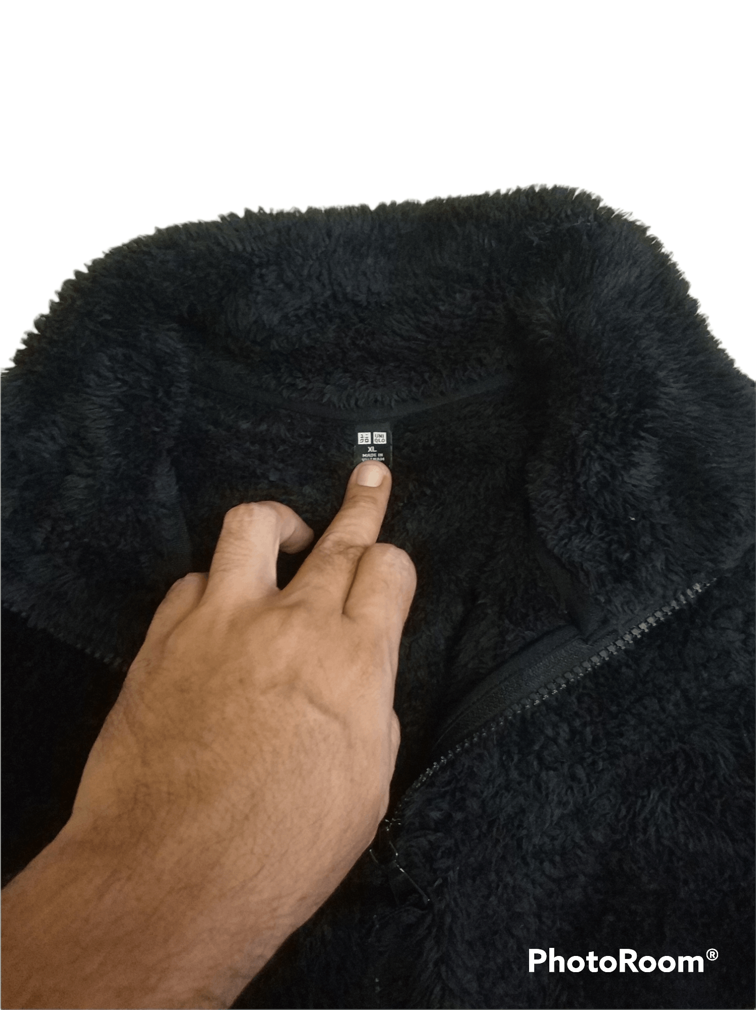 Japanese Brand 🔥Black Uniqlo Faux Fur Fleece Jacket Size US S / EU 44-46 / 1 - 4 Thumbnail