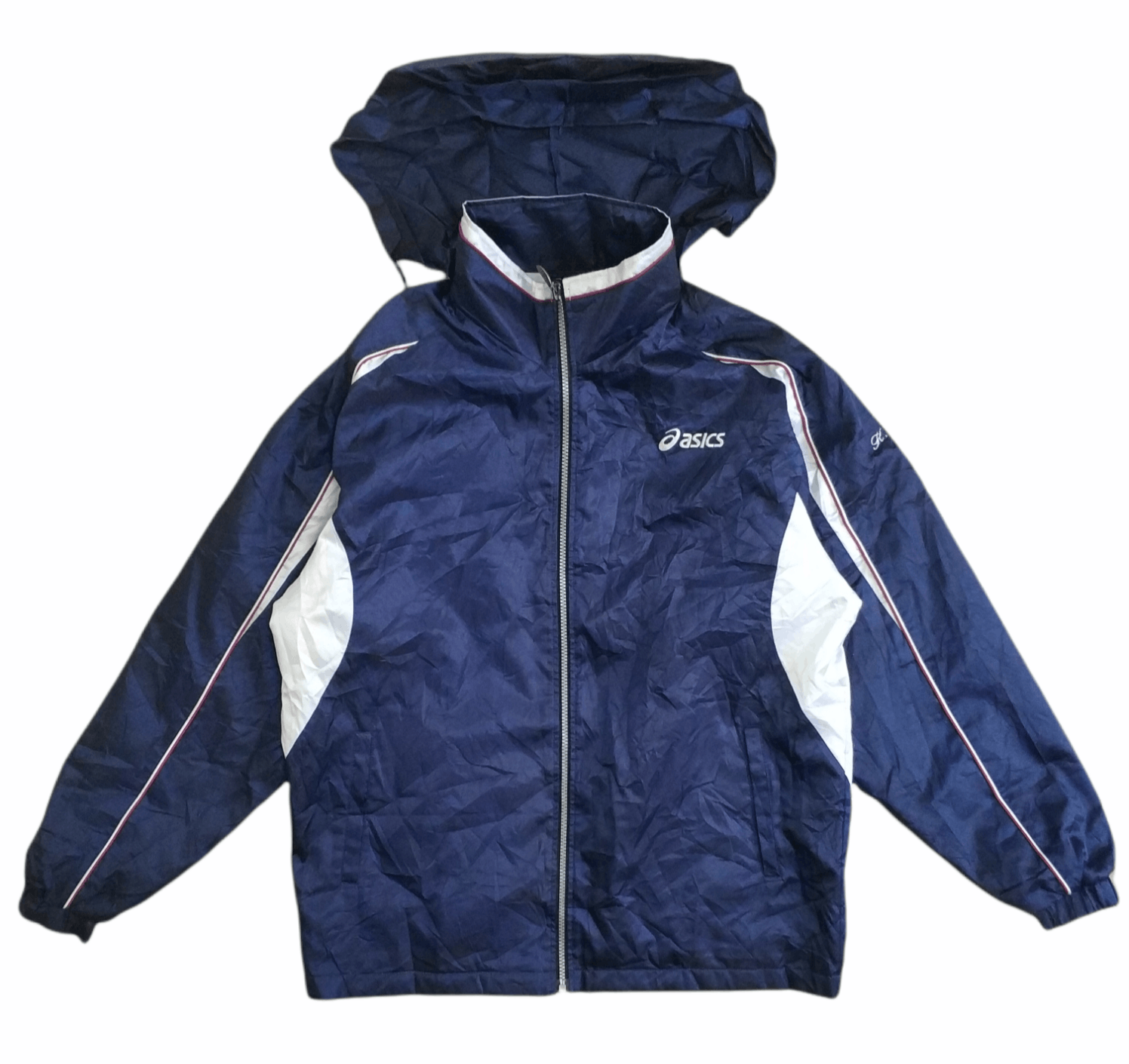 Asics 🔥Vintage K. Ohtsuki Asics Hoodie Windbreaker Size US L / EU 52-54 / 3 - 1 Thumbnail