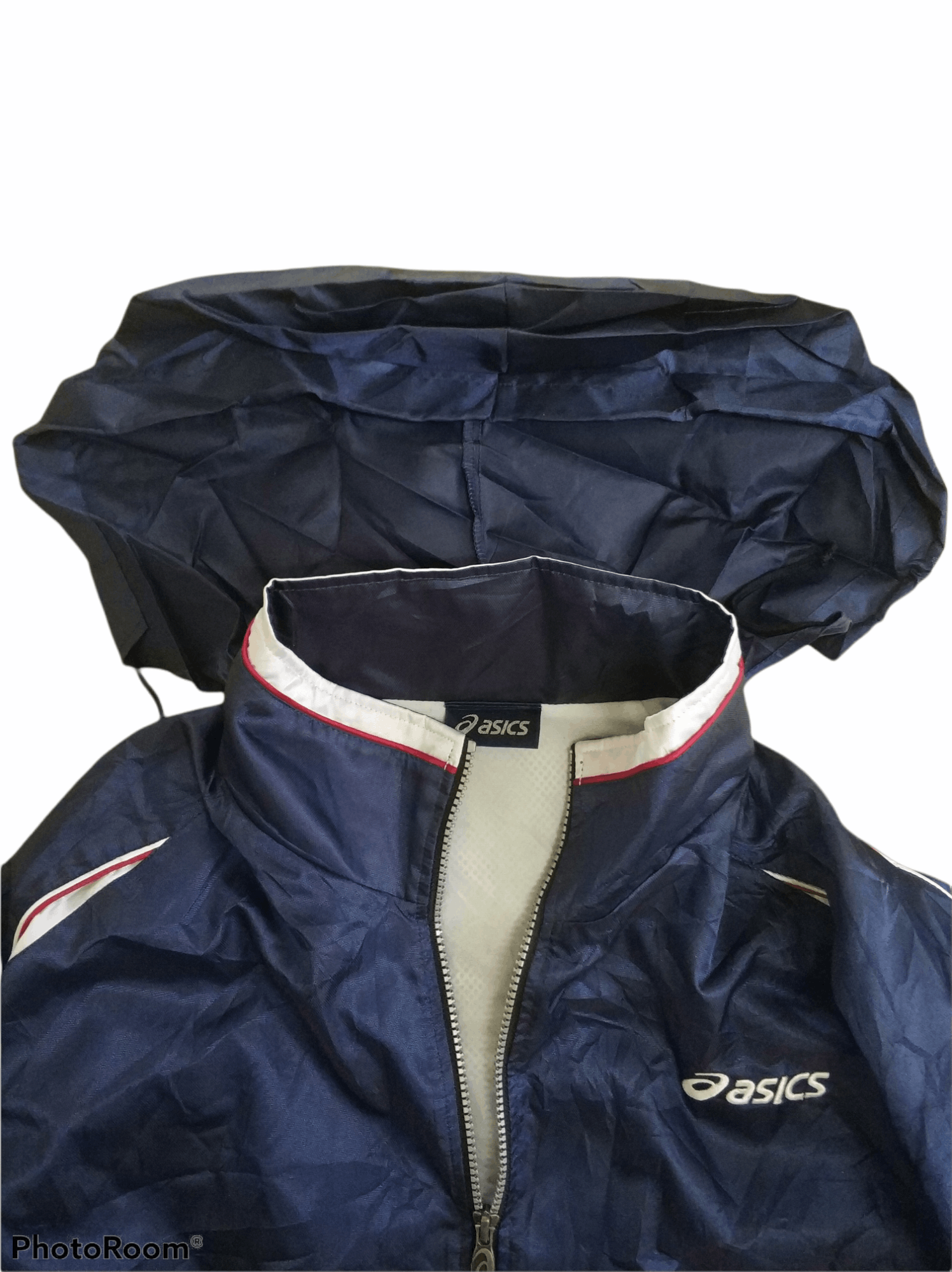 Asics 🔥Vintage K. Ohtsuki Asics Hoodie Windbreaker Size US L / EU 52-54 / 3 - 4 Thumbnail