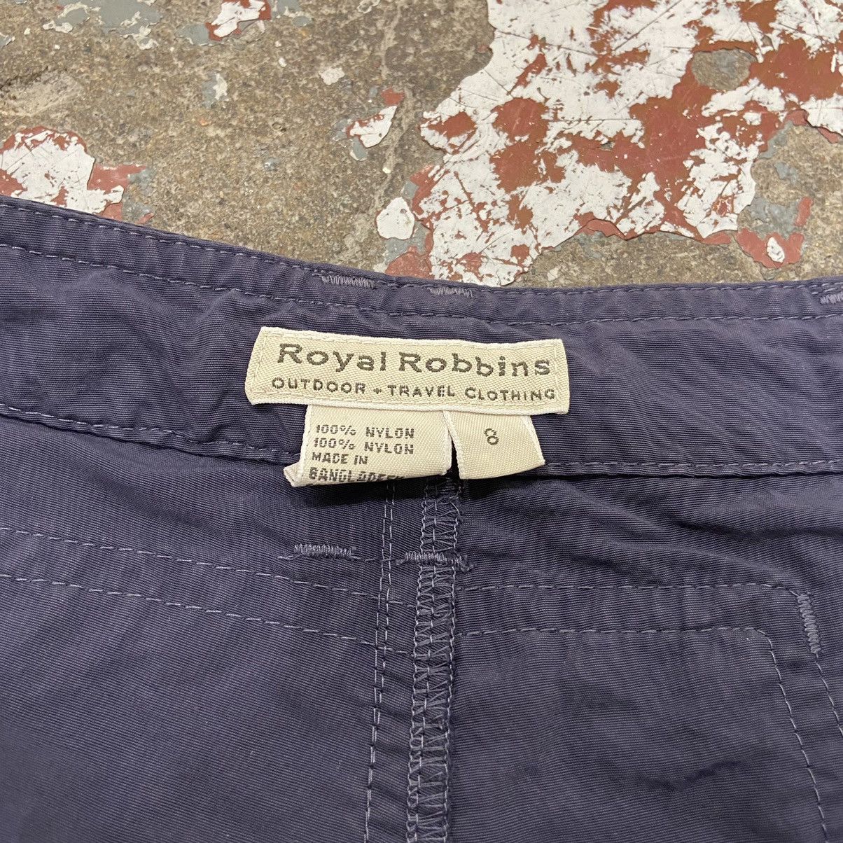 Royal Robbins × Vintage Vintage Navy Blue Nylon Hiking Shorts Size 27" / US 4 / IT 40 - 5 Thumbnail