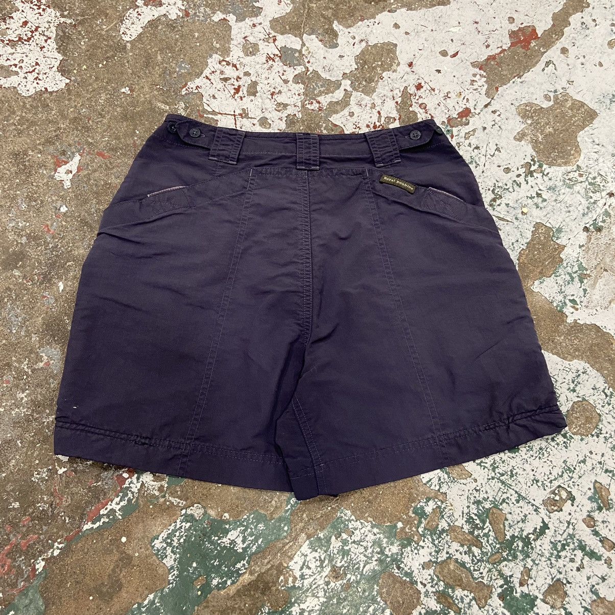 Royal Robbins × Vintage Vintage Navy Blue Nylon Hiking Shorts Size 27" / US 4 / IT 40 - 6 Thumbnail