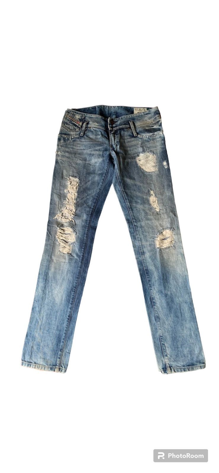 Diesel DIESEL RIPPED JEANS RARE Size US 30 / EU 46 - 1 Thumbnail