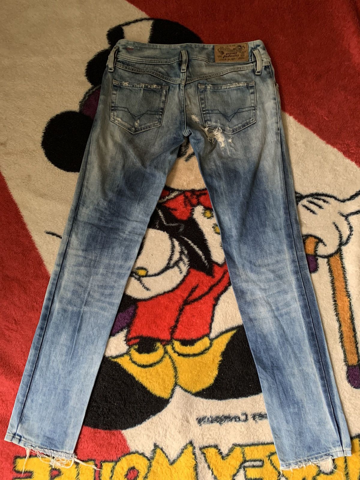 Diesel DIESEL RIPPED JEANS RARE Size US 30 / EU 46 - 3 Thumbnail