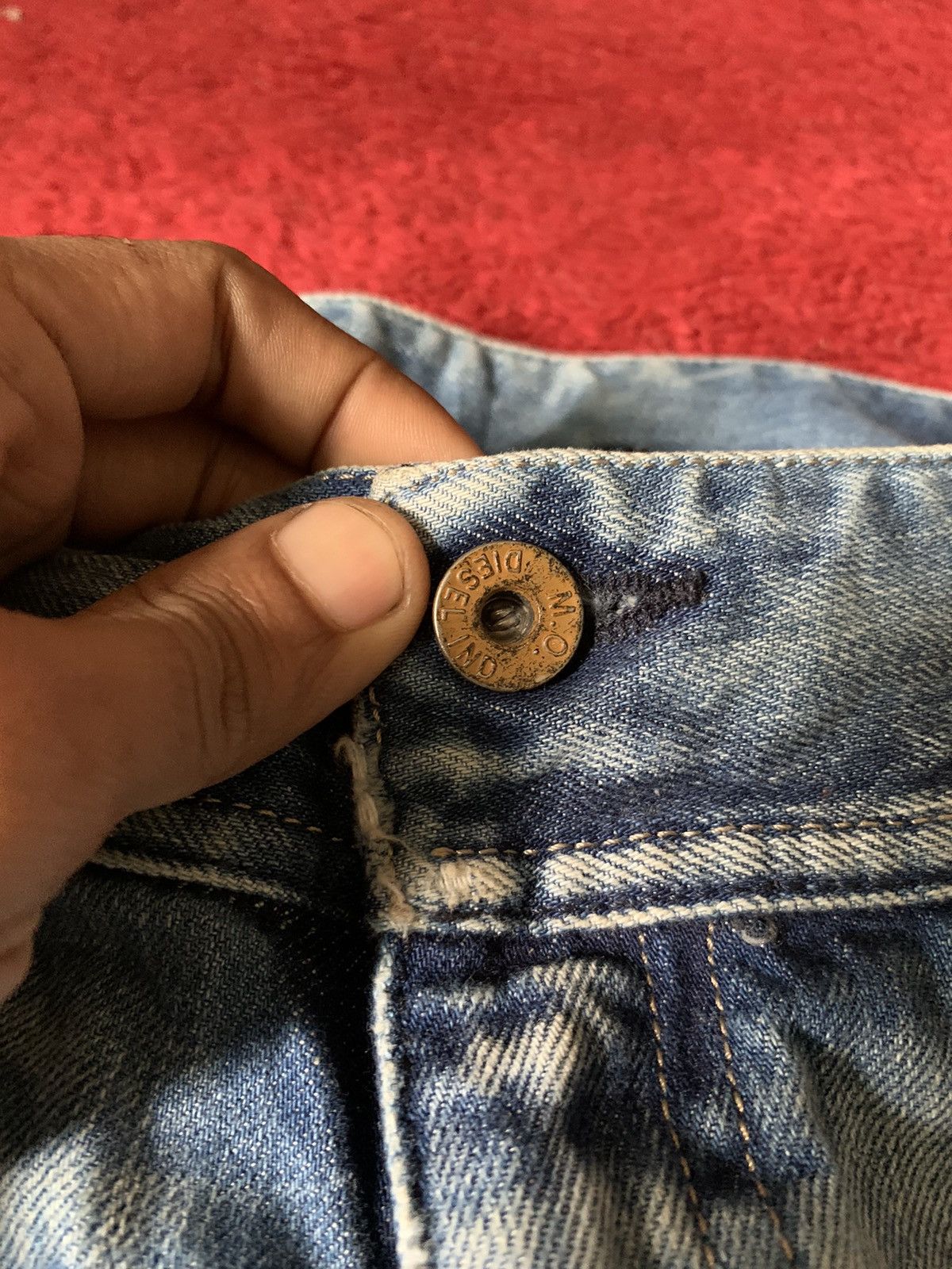 Diesel DIESEL RIPPED JEANS RARE Size US 30 / EU 46 - 9 Thumbnail