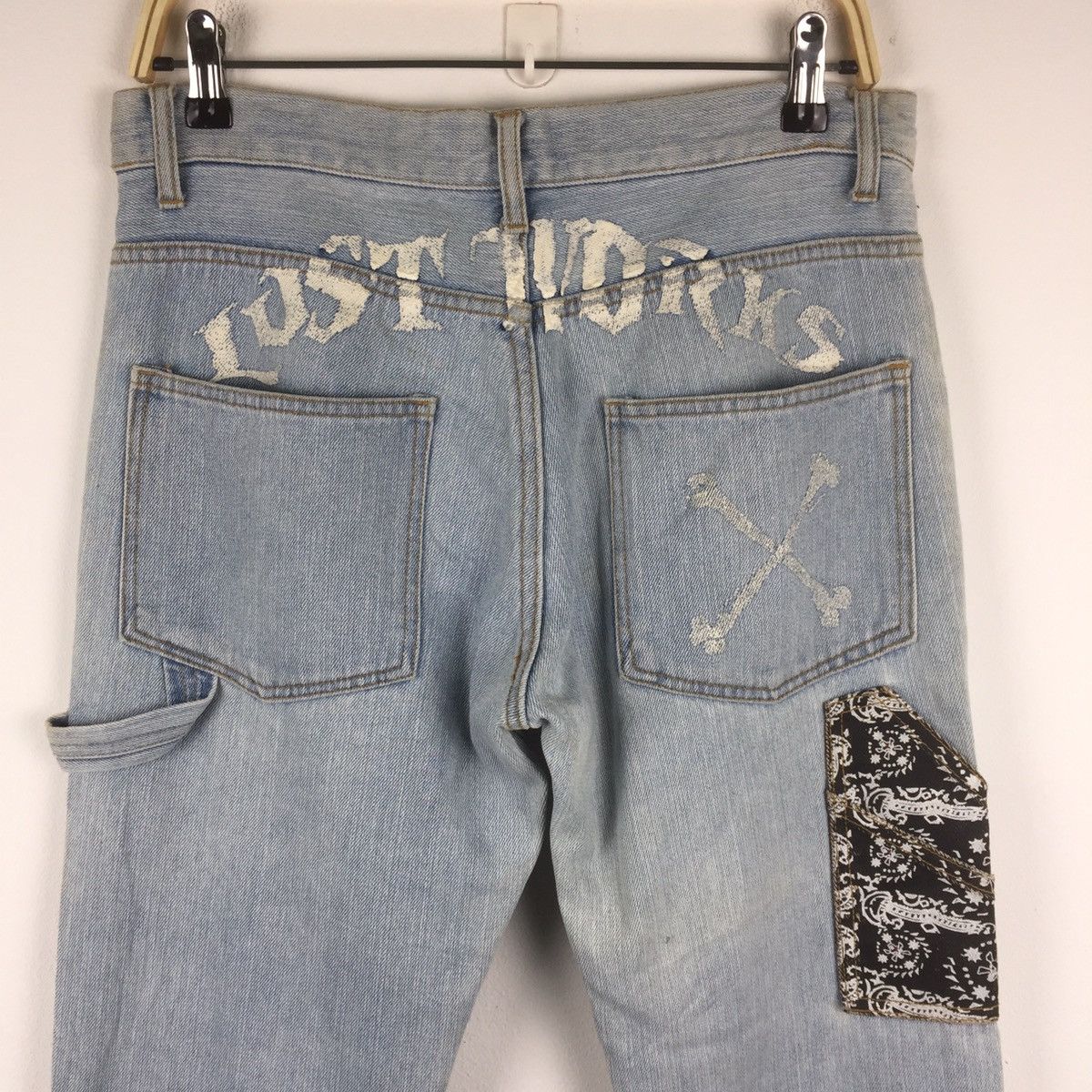 Seditionaries Carpenter Distressed jeans punk style like mastermind japan Size US 32 / EU 48 - 5 Thumbnail