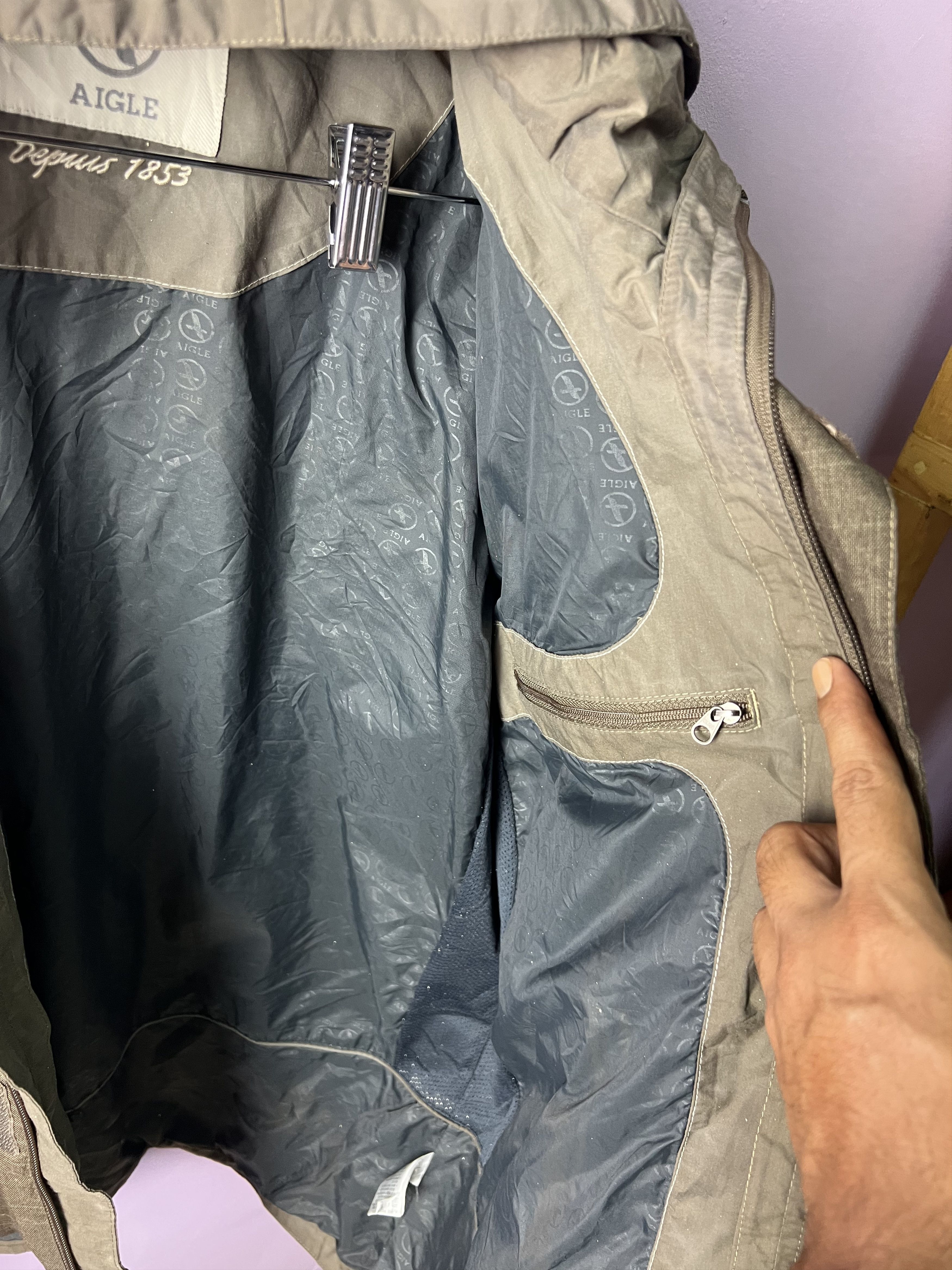 Aigle 🔥Vintage Aigle Light Zipper Jackets Size US L / EU 52-54 / 3 - 17 Thumbnail