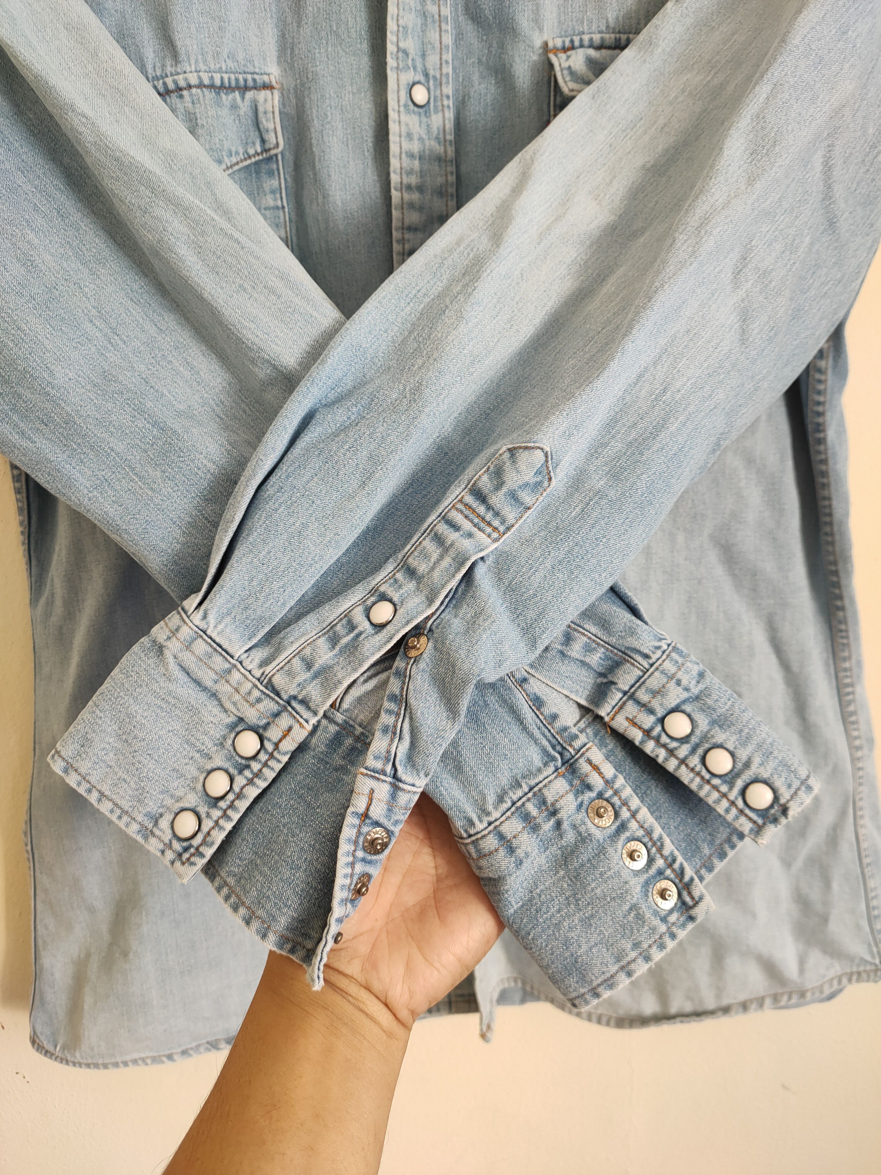 Levi's × Levi's Vintage Clothing × Vintage Vintage Levi's Denim button up shirt Size US XL / EU 56 / 4 - 6 Thumbnail