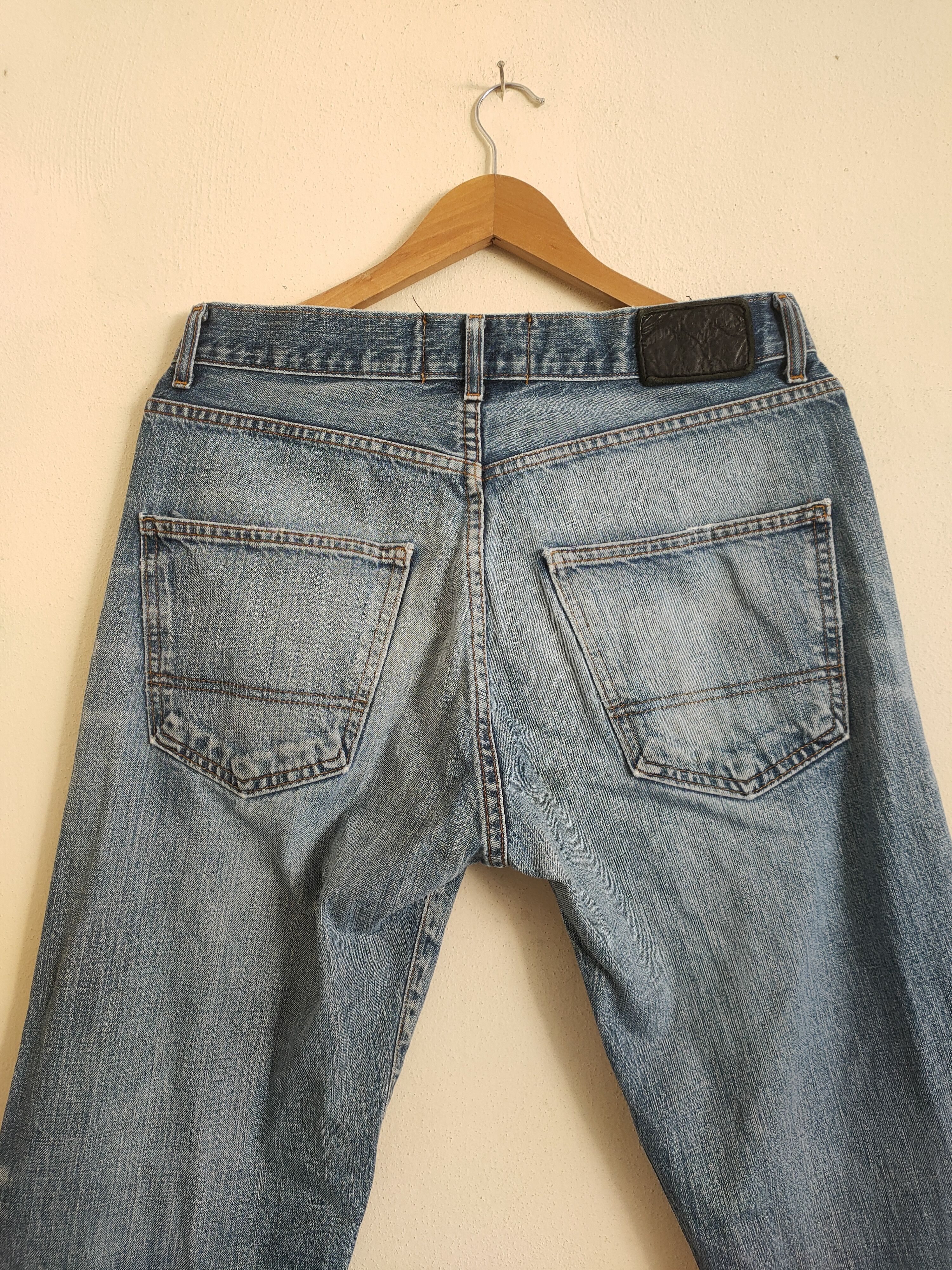 Stussy × Vintage Vintage Stussy Distressed Denim Jean's Size US 33 - 5 Thumbnail