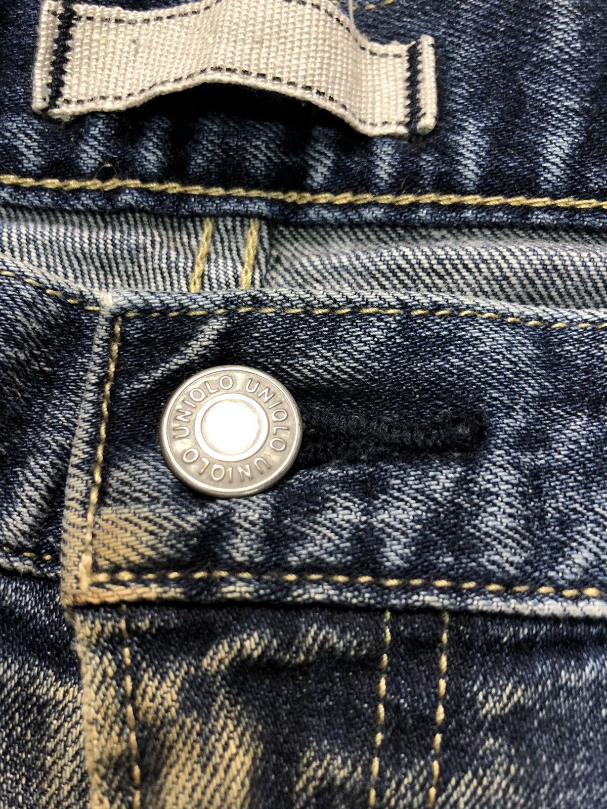 Uniqlo × Vintage RUSTY VINTAGE UNIQLO DISTRESSED SELVEDGE DENIM Size US 32 / EU 48 - 5 Thumbnail