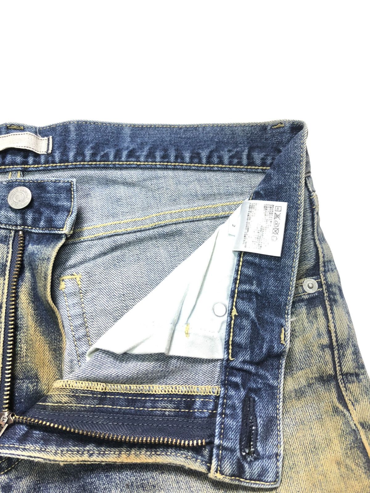 Uniqlo × Vintage RUSTY VINTAGE UNIQLO DISTRESSED SELVEDGE DENIM Size US 32 / EU 48 - 6 Thumbnail