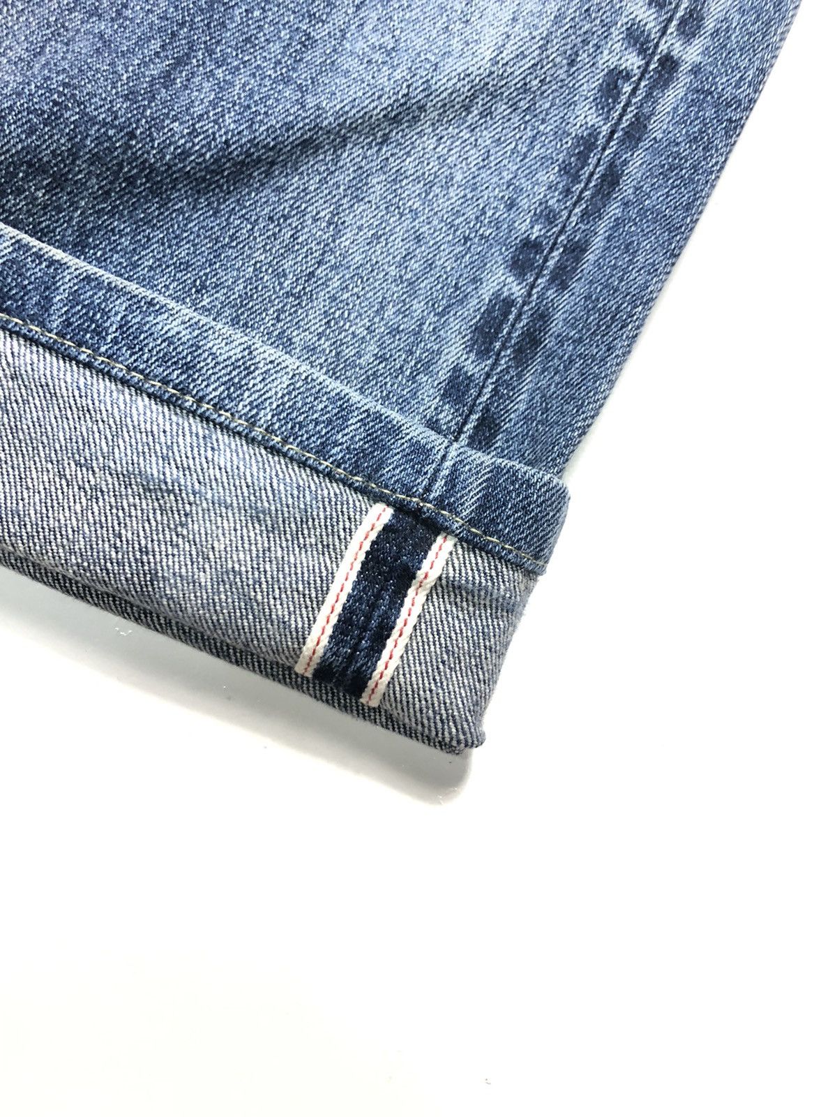 Uniqlo × Vintage RUSTY VINTAGE UNIQLO DISTRESSED SELVEDGE DENIM Size US 32 / EU 48 - 3 Thumbnail