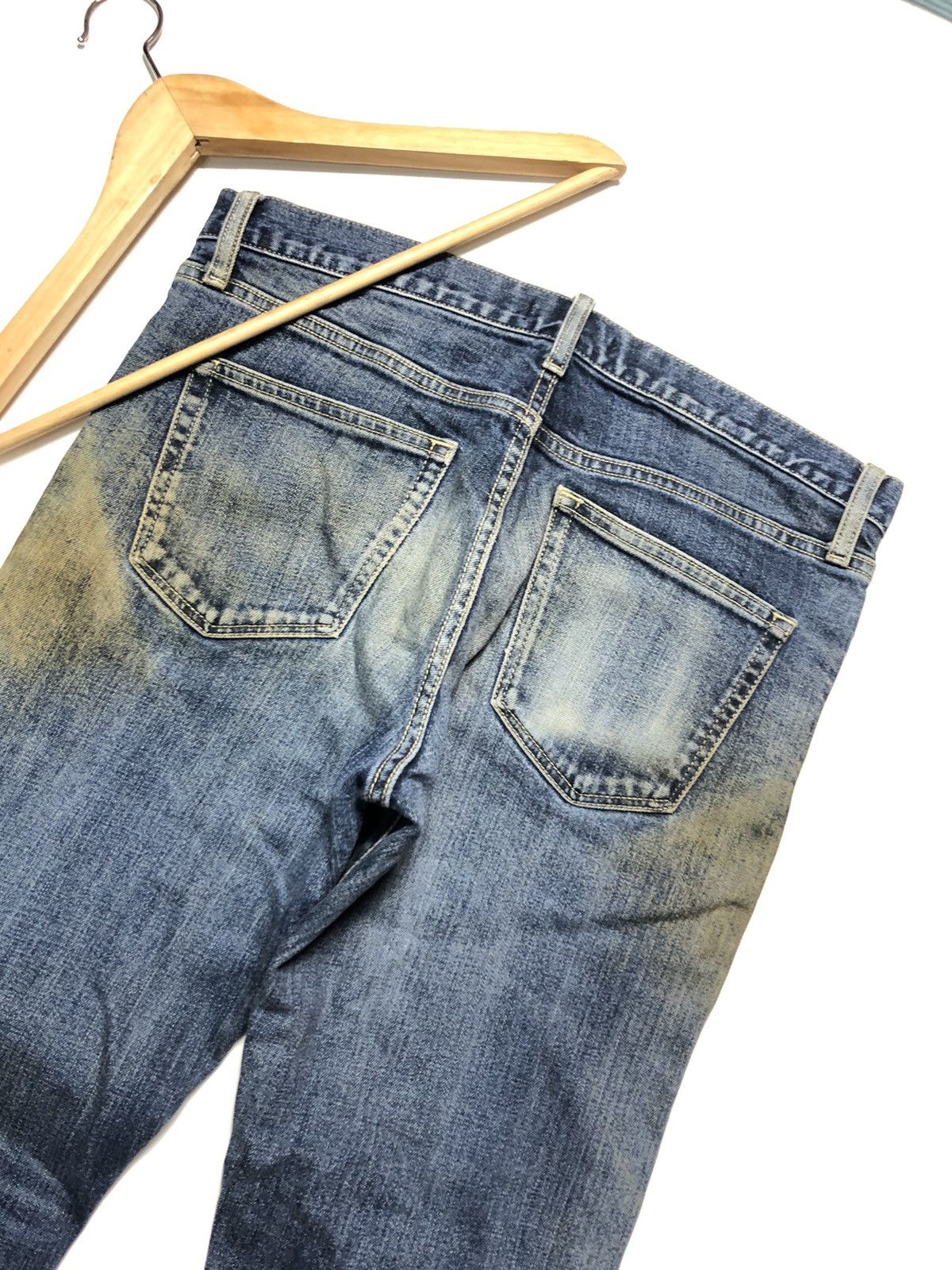Uniqlo × Vintage RUSTY VINTAGE UNIQLO DISTRESSED SELVEDGE DENIM Size US 32 / EU 48 - 11 Thumbnail