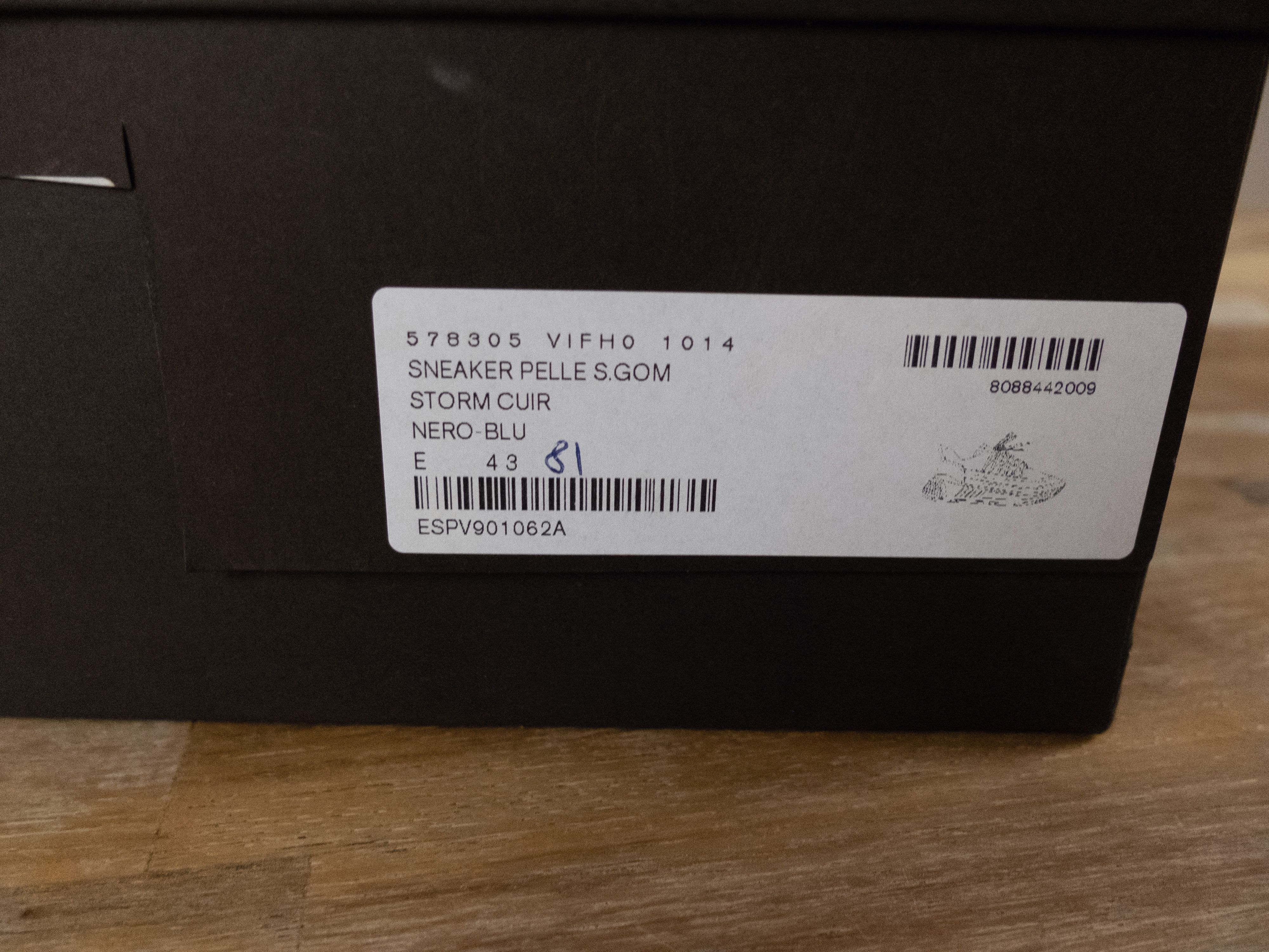 Bottega Veneta $990 BOTTEGA VENETA black blue Lace Speedster sneakers 10 43 Size US 10 / EU 43 - 10 Thumbnail