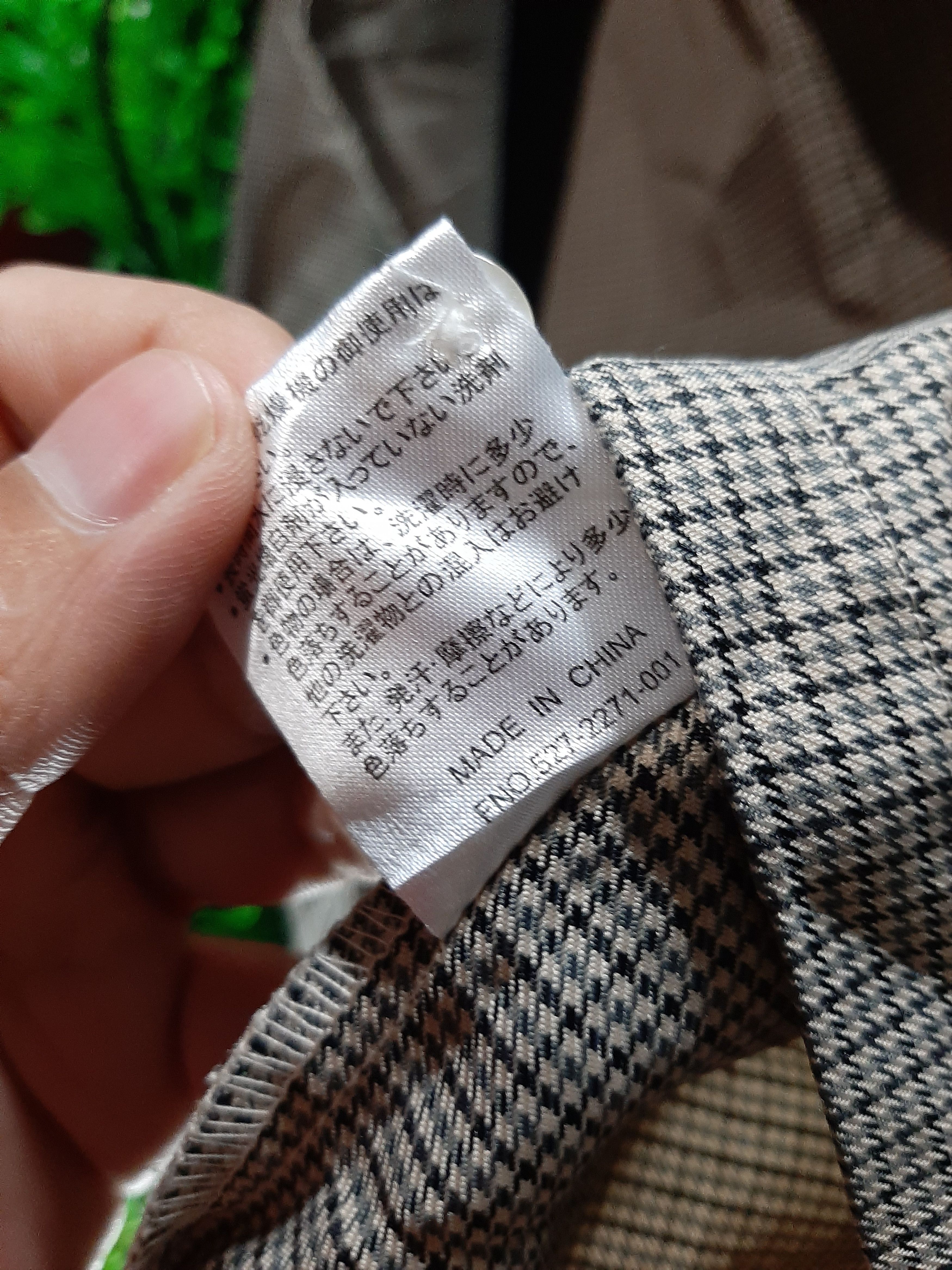 Gianni Valentino × Valentino × Vintage VINTAGE GIANNI VALENTINO CHEKERED SINGLE POCKET SHIRT Size US L / EU 52-54 / 3 - 8 Thumbnail