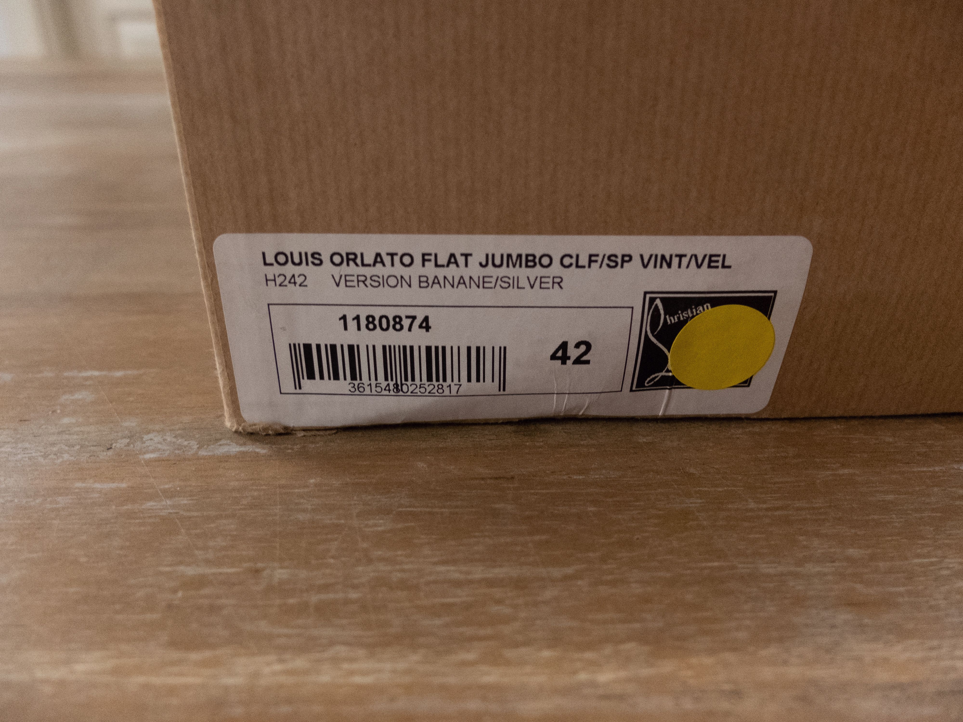 Christian Louboutin CHRISTIAN LOUBOUTIN Louis Orlato Flat silver sneakers 9 42 Size US 9 / EU 42 - 9 Thumbnail