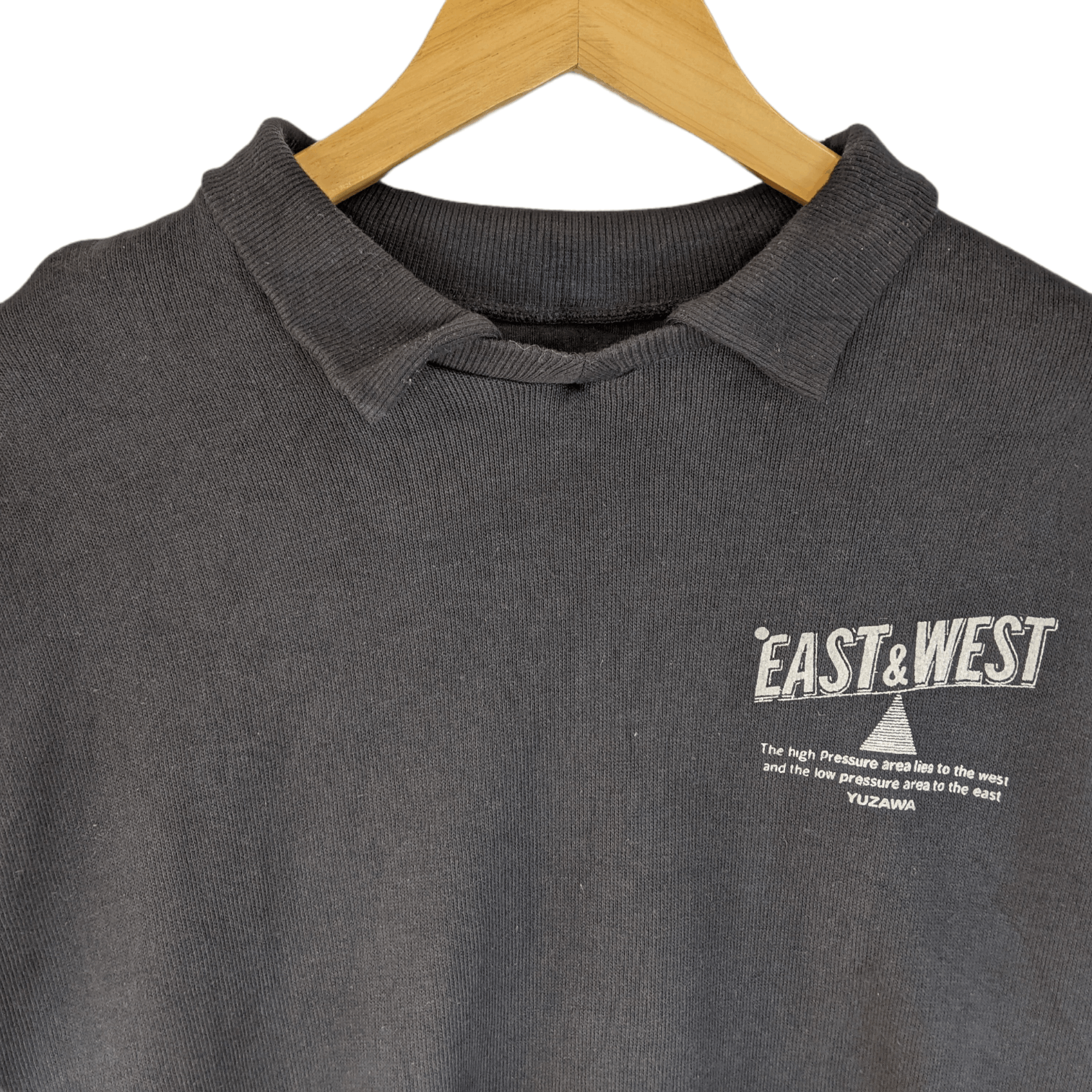 Japanese Brand EAST & WEST Yazawa Japan Jumper Sweatshirt Size US M / EU 48-50 / 2 - 3 Thumbnail