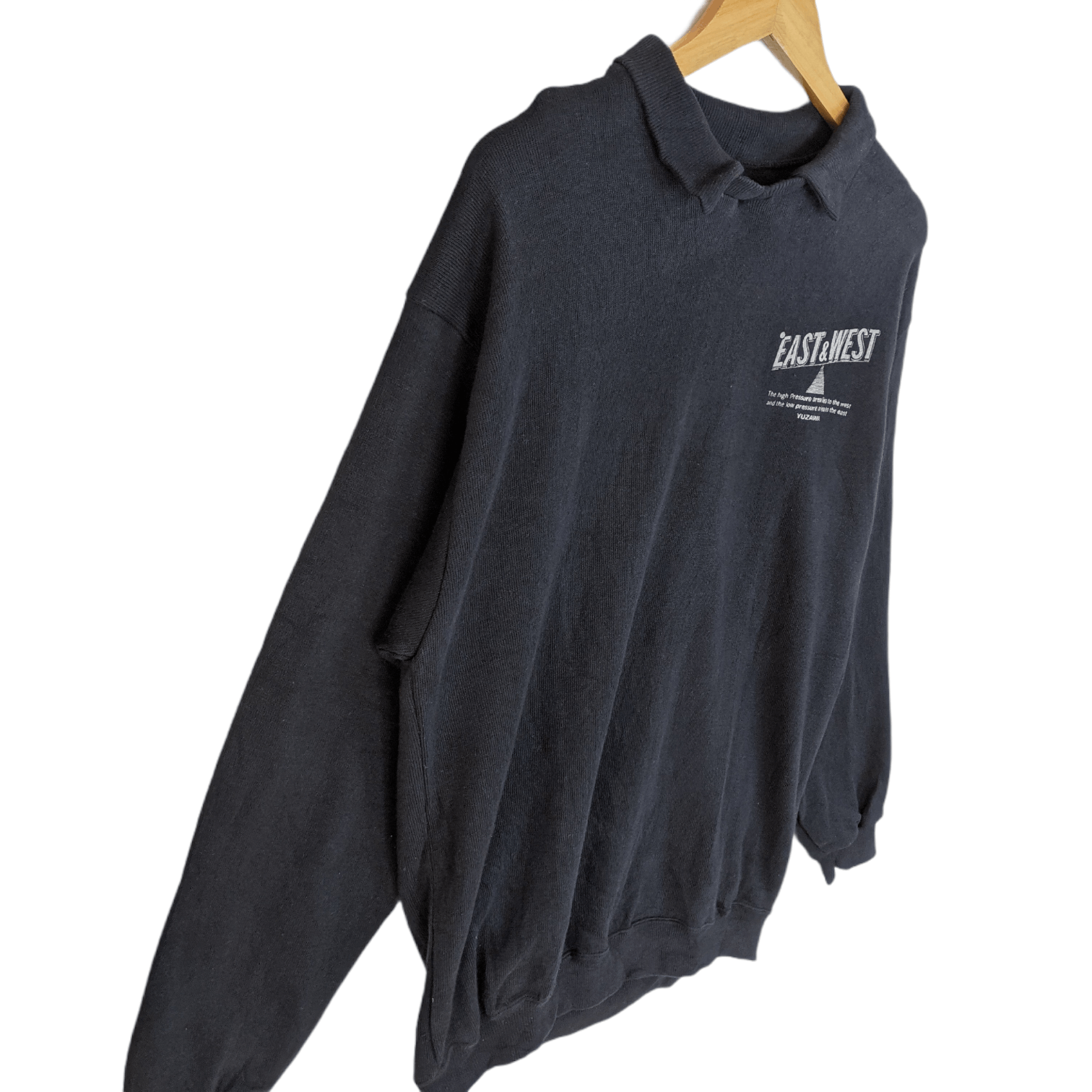 Japanese Brand EAST & WEST Yazawa Japan Jumper Sweatshirt Size US M / EU 48-50 / 2 - 4 Thumbnail