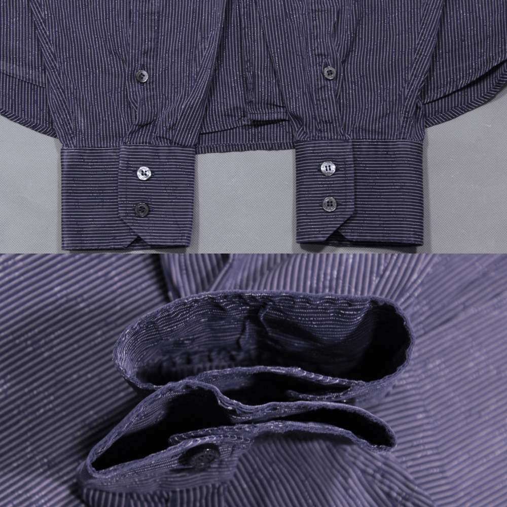 Versace Collection Purple Faded Shirt Size US M / EU 48-50 / 2 - 7 Thumbnail