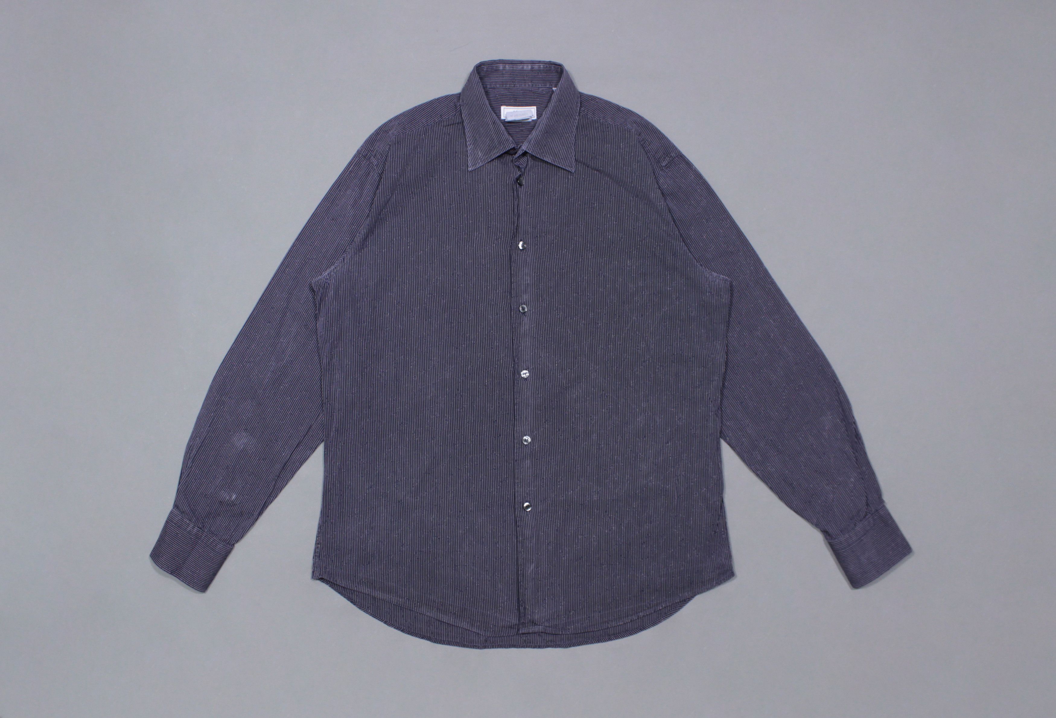 Versace Collection Purple Faded Shirt Size US M / EU 48-50 / 2 - 1 Thumbnail