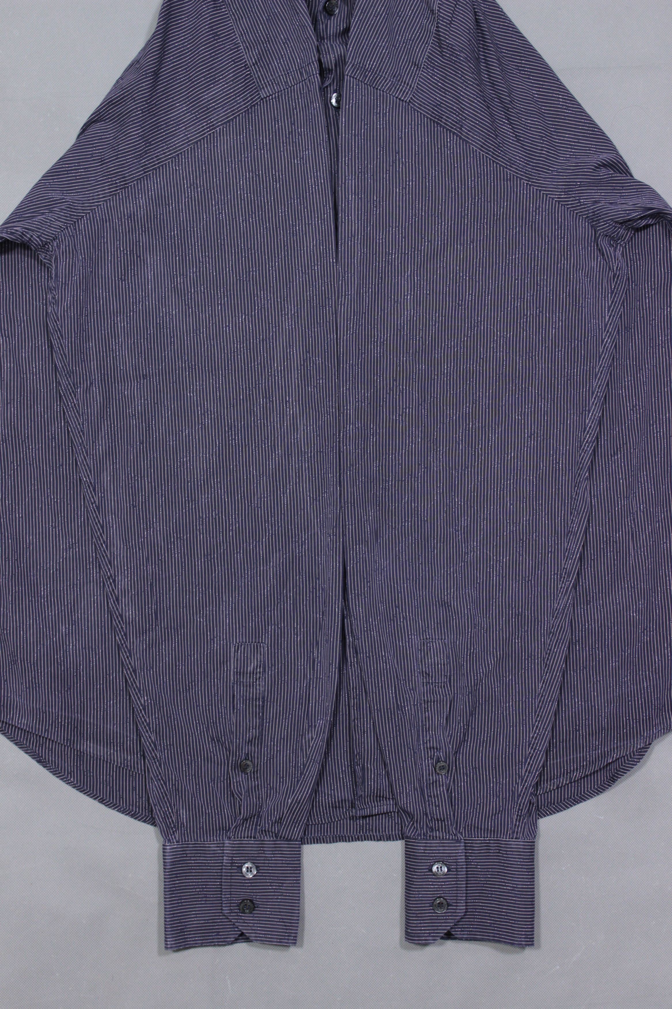 Versace Collection Purple Faded Shirt Size US M / EU 48-50 / 2 - 4 Thumbnail