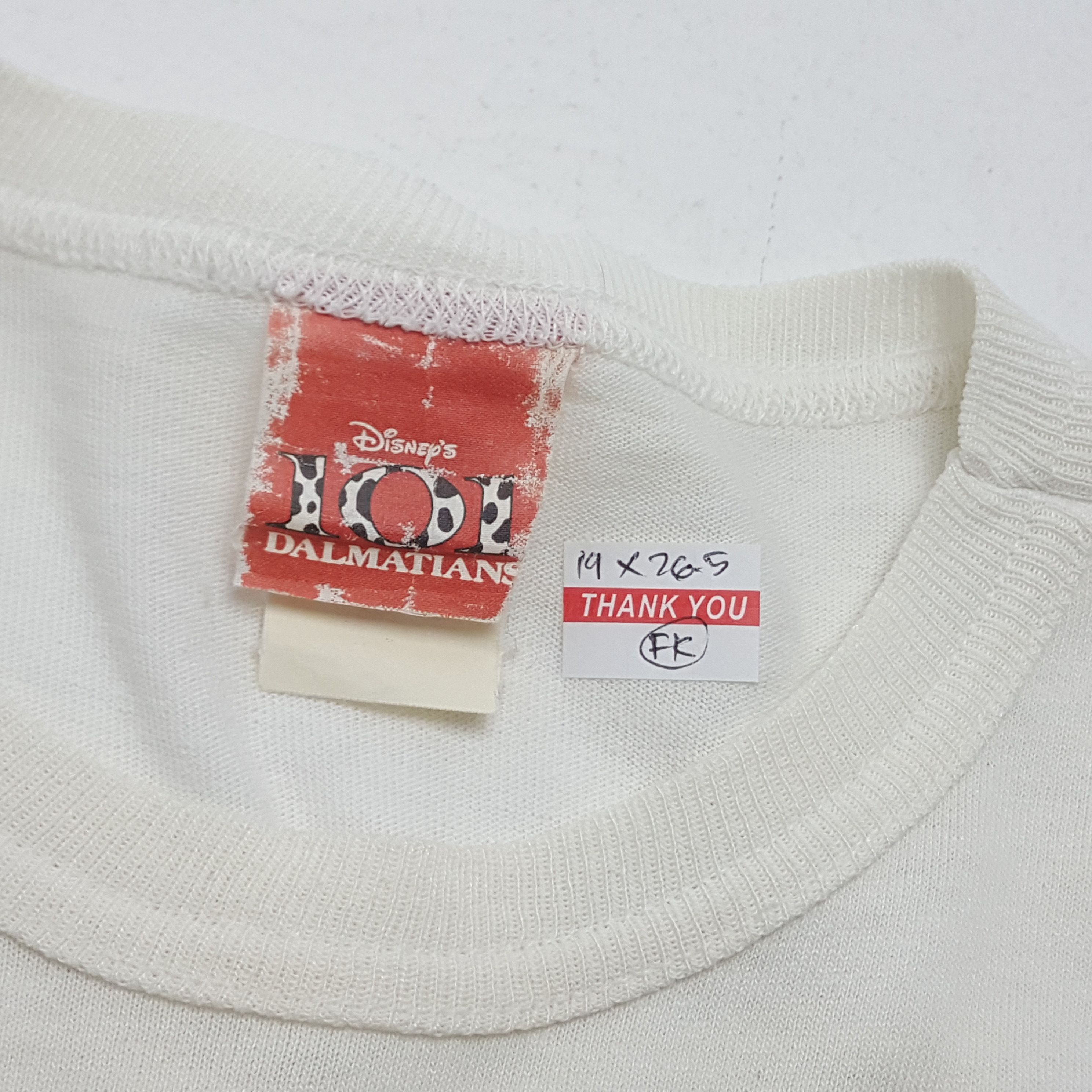 Disney × Vintage Vintage 101 DALMATIANS Disney's Adventure Movie T-Shirt Size US M / EU 48-50 / 2 - 5 Thumbnail