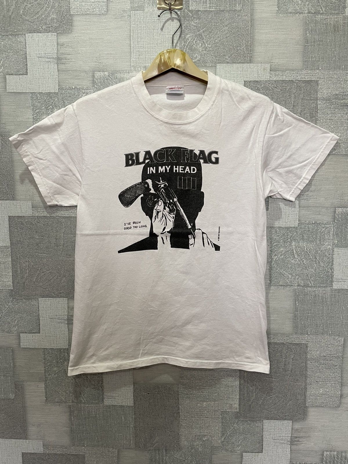 Band Tees × Vintage Vintage BLACK FLAG Size US S / EU 44-46 / 1 - 1 Thumbnail